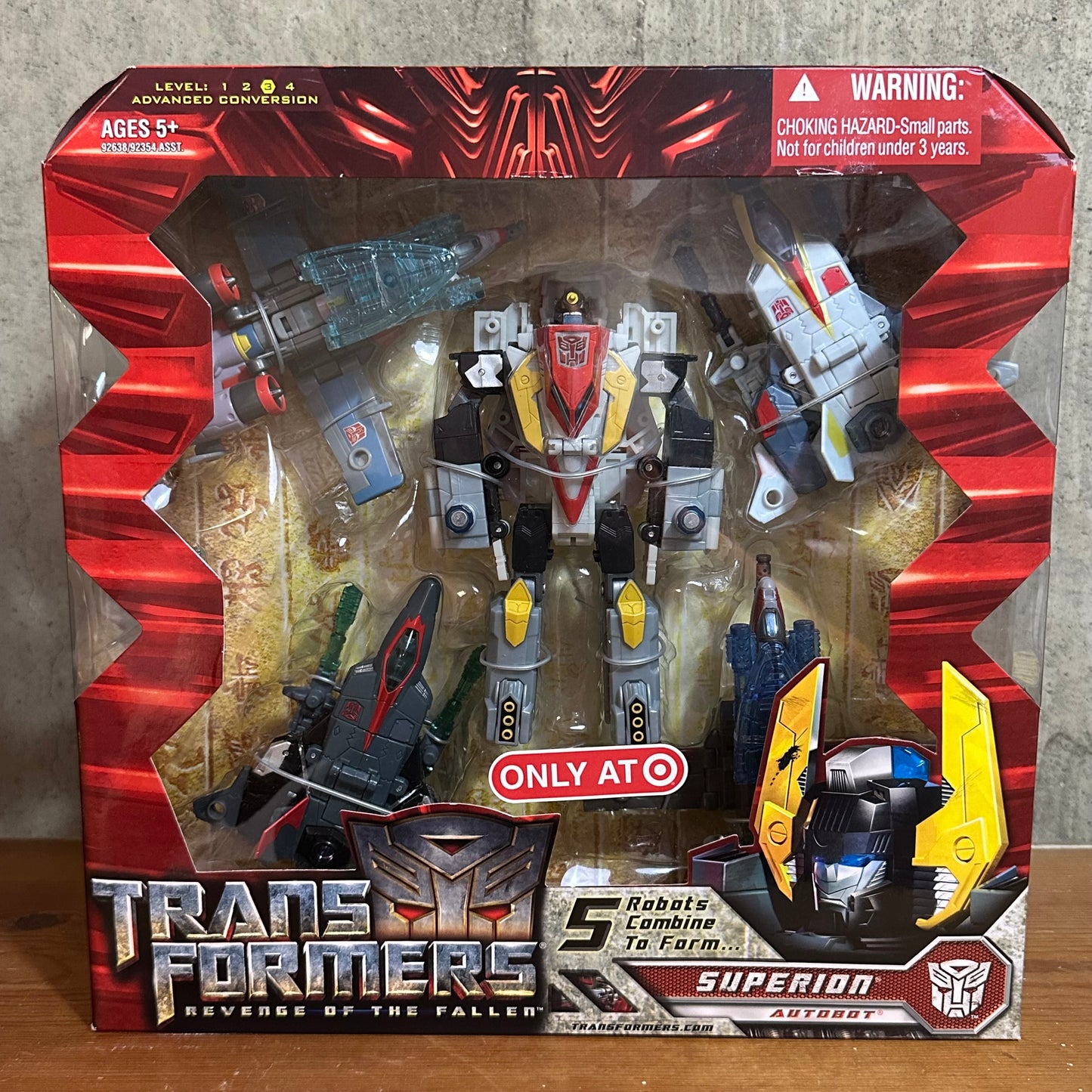 Superion Transformers Movie ROTF Sealed Combiner Target Exclusive Autobots