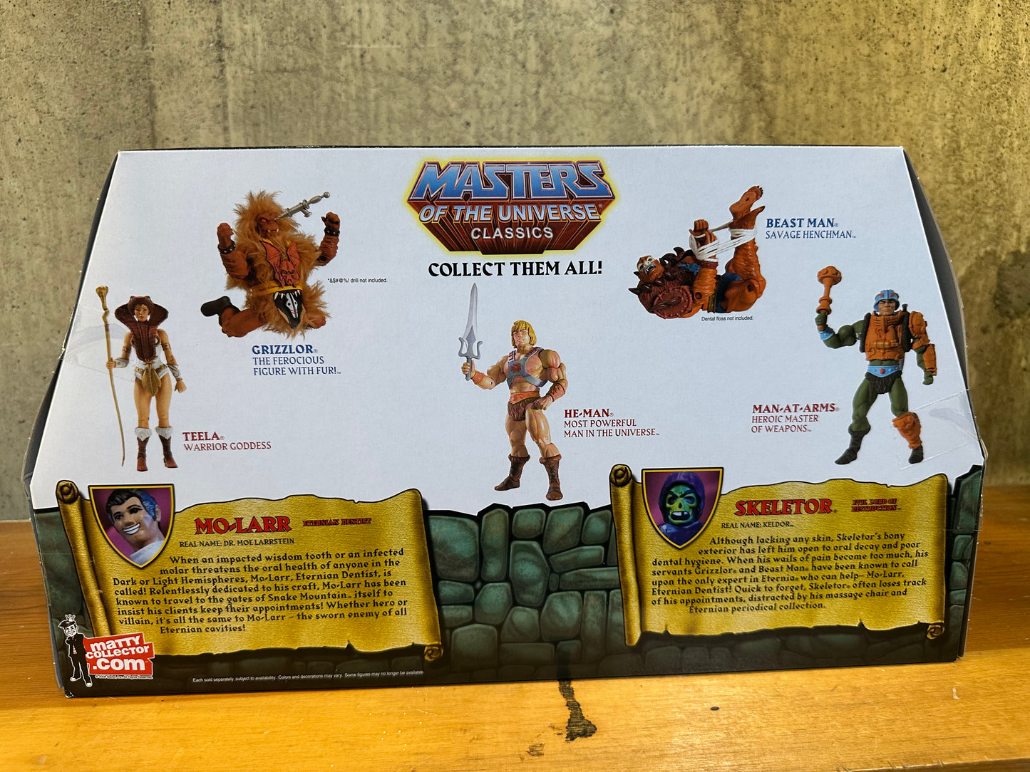 Mo-Larr Vs Skeletor MOTUC 2-Pack Heman MOTU sealed Set 2009