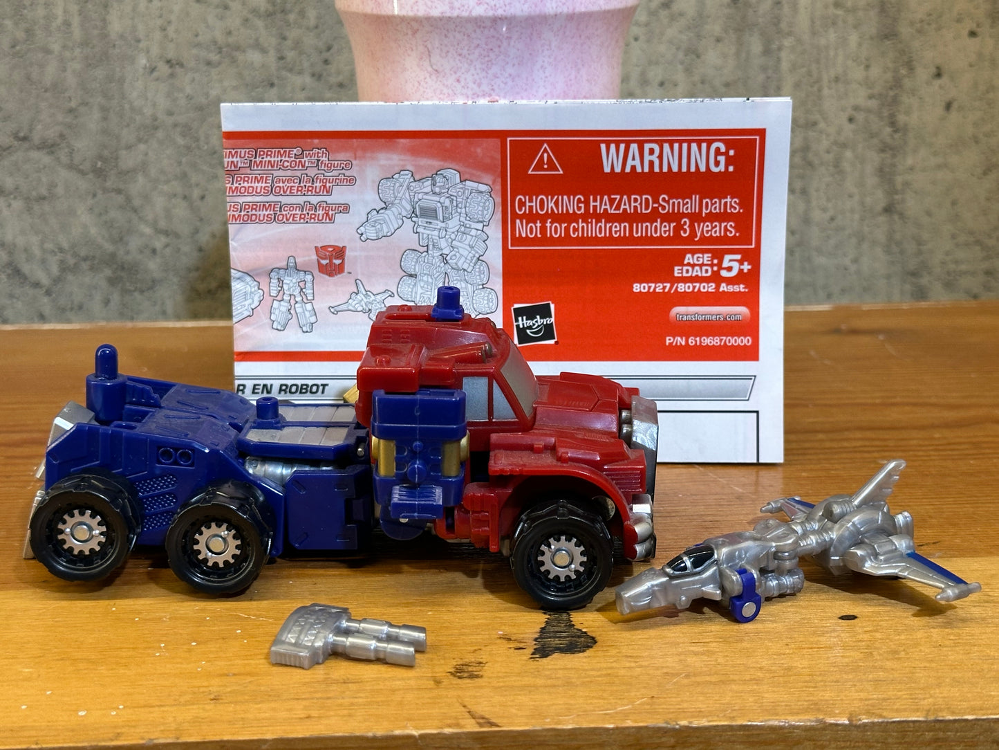 Optimus Prime Transformers Armada Complete Robot Autobot Figure Toy