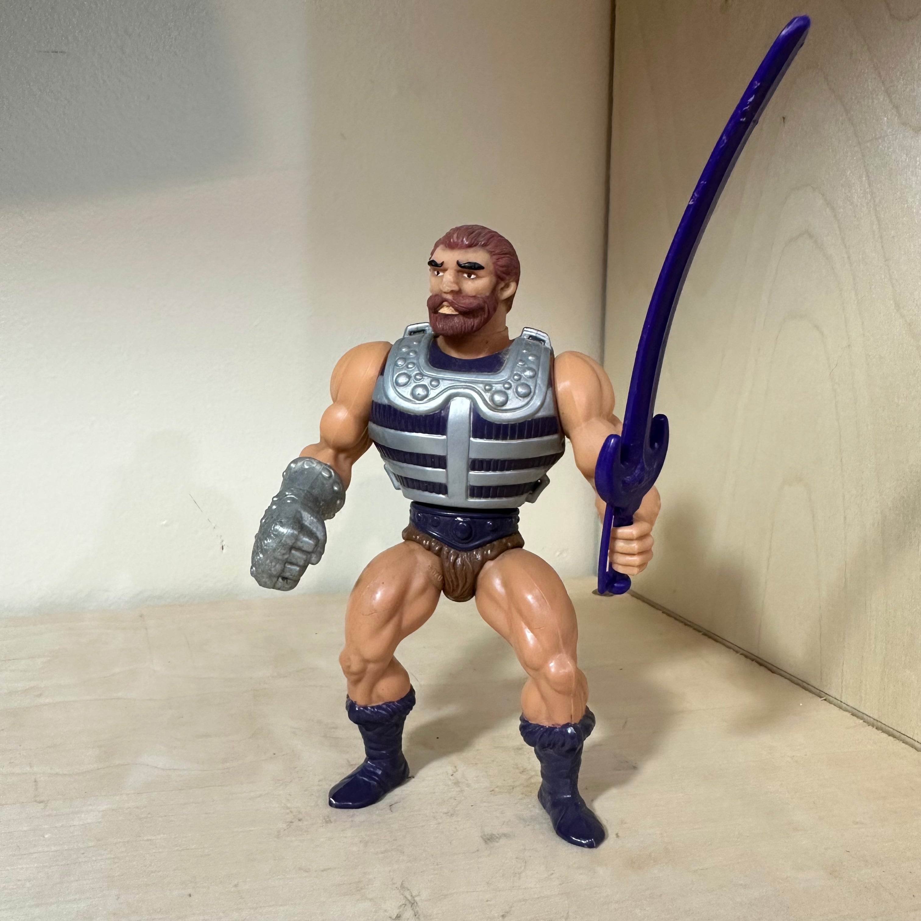 1985 Motu Fisto He-man Master’s Of The Universe Complete Action Figure 