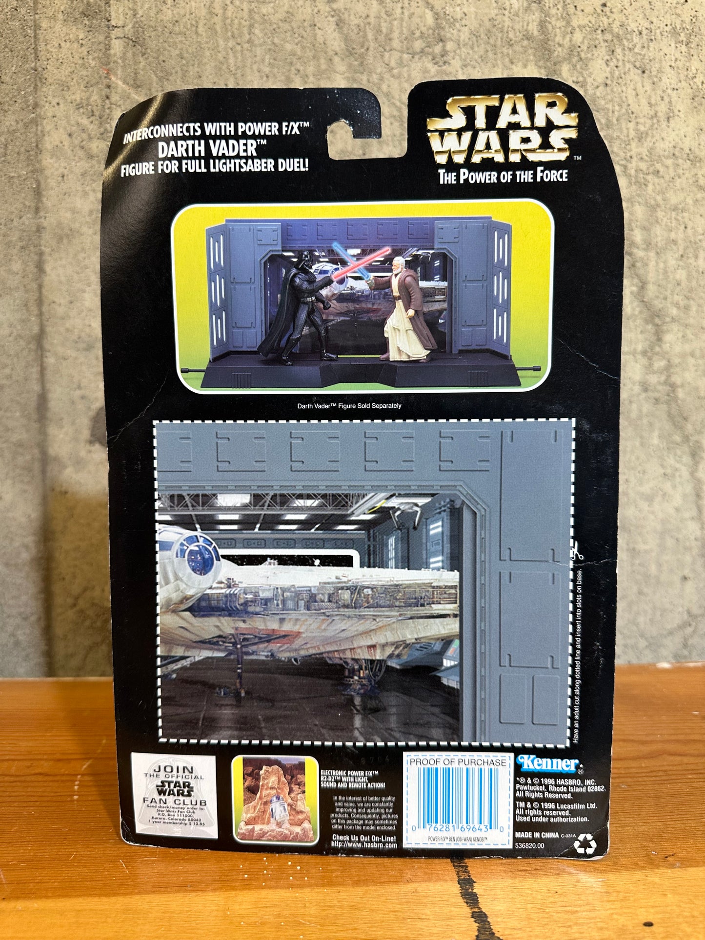 Star Wars Power of the Force POTF Deluxe Obi-Wan Kenobi Power FX Action Figure