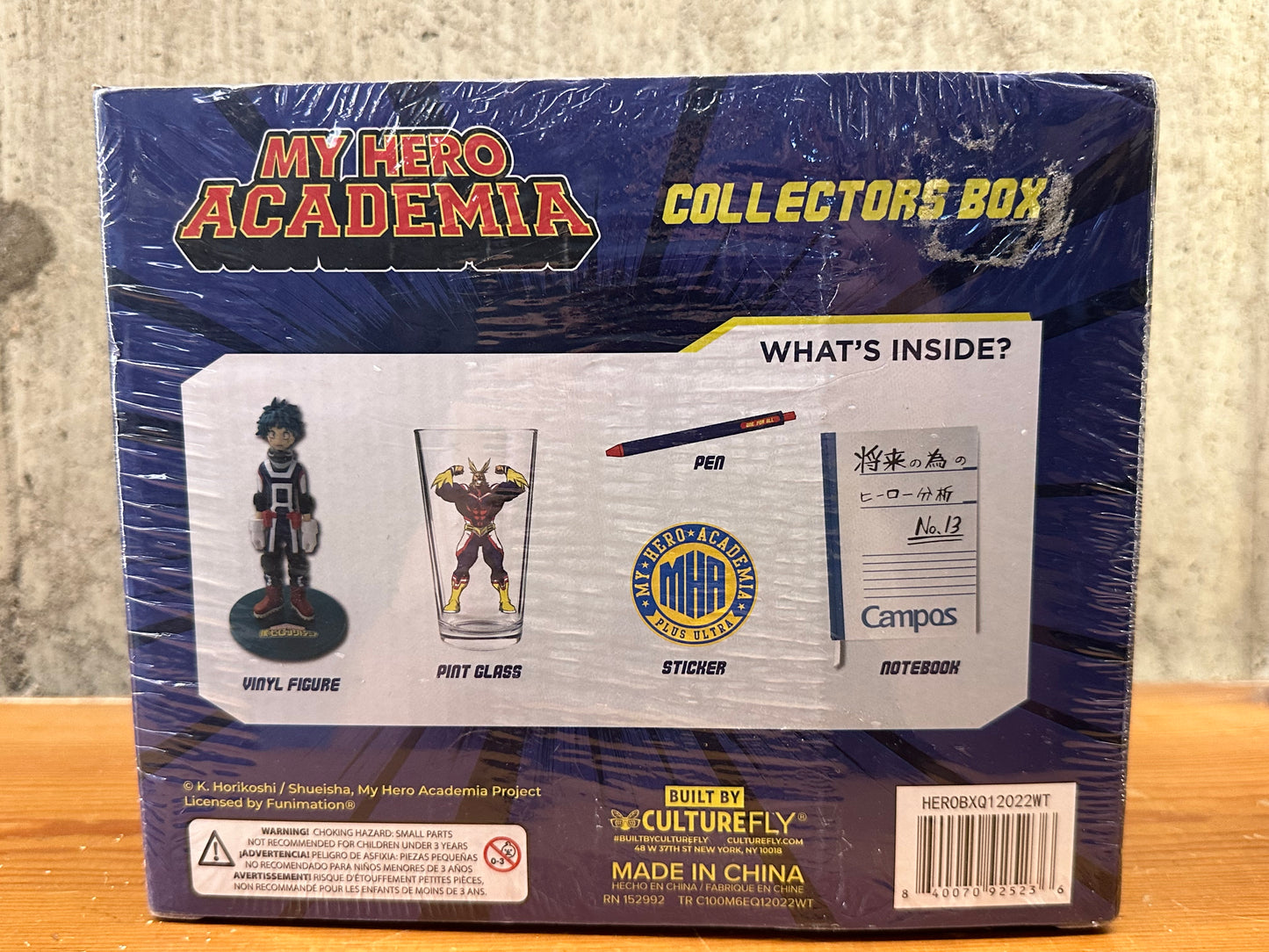 My Hero Academia Collectors Box Brand New Sealed