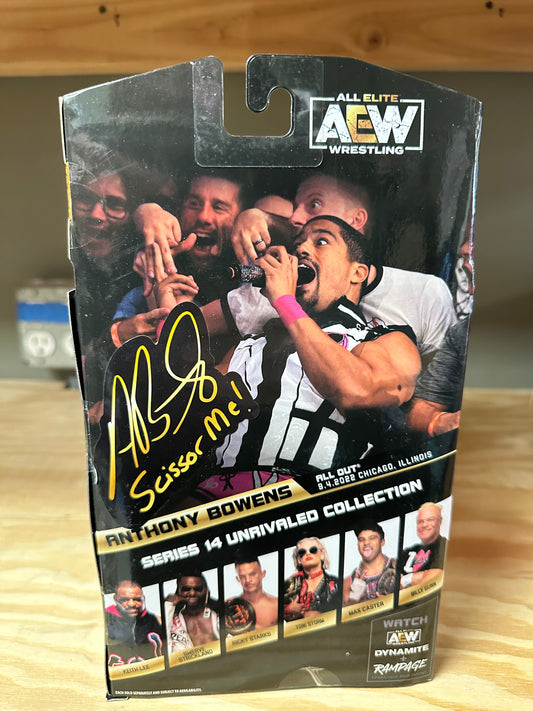 AEW Unrivaled Anthony Bowens WWE Wrestling Action Figure Toy