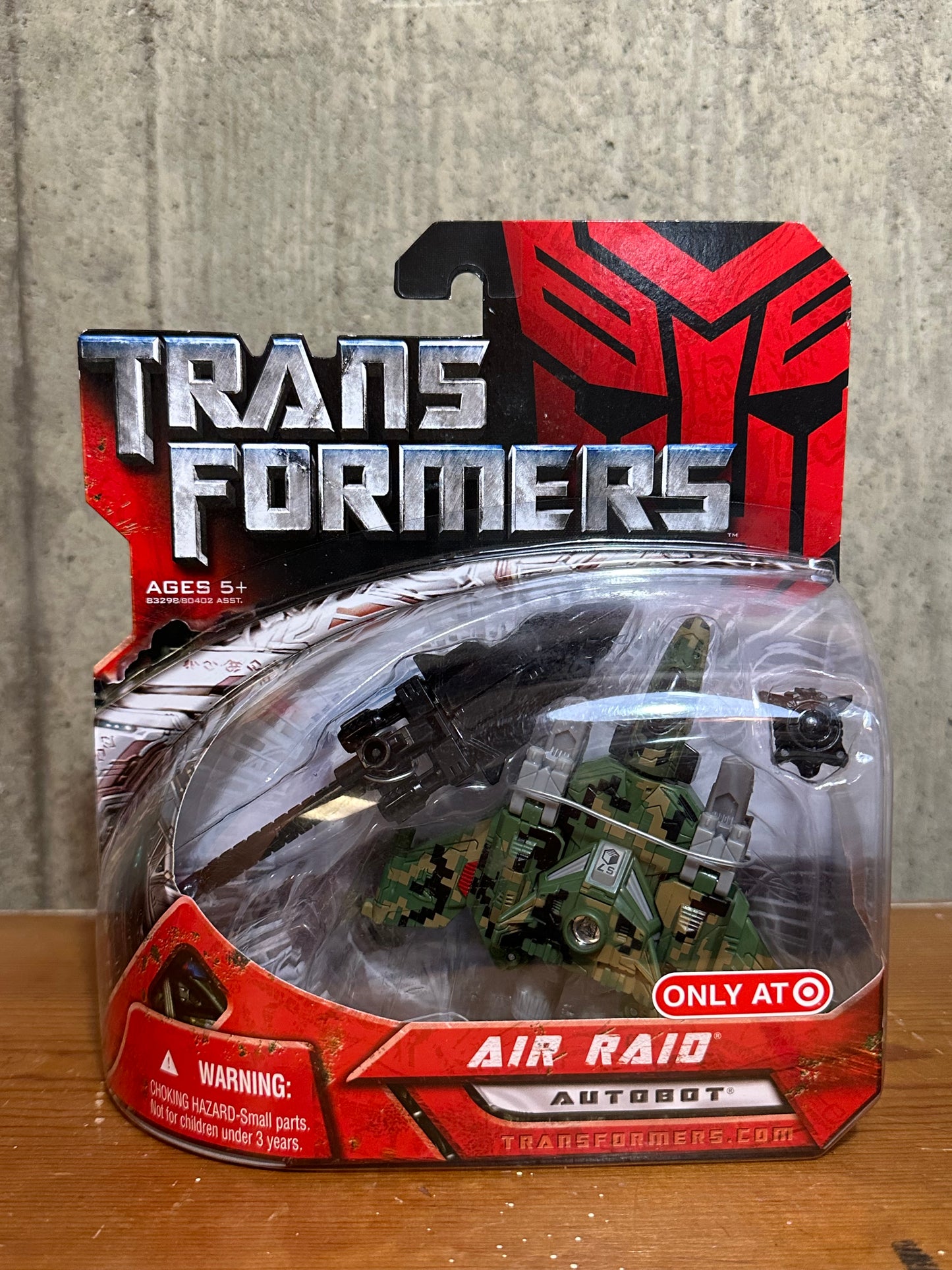 Air Raid Transformers Movie Target Exclusive Sealed Action Figure Toy Scout Class