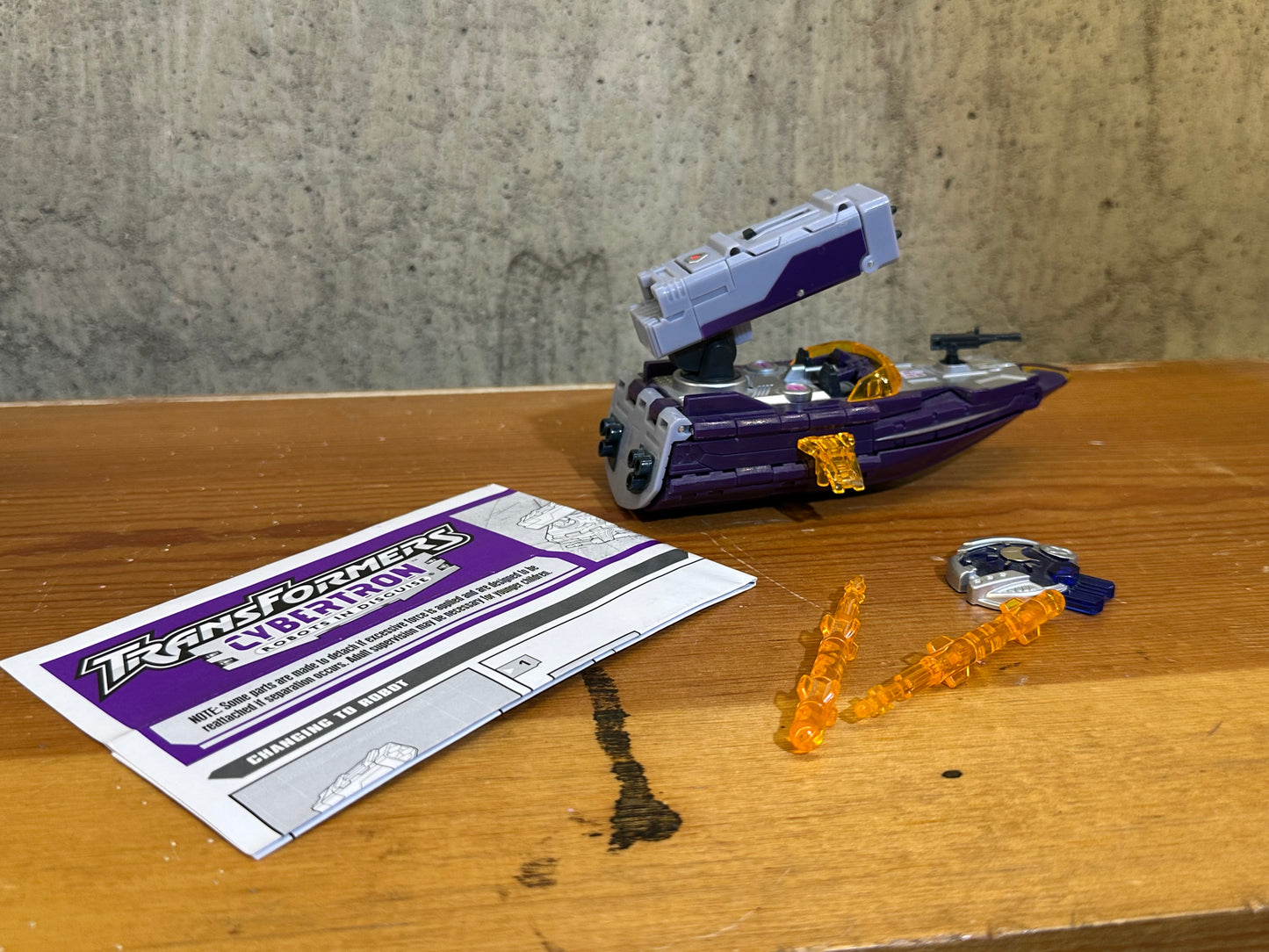 Thunderblast 100% Complete Deluxe Cybertron Transformers