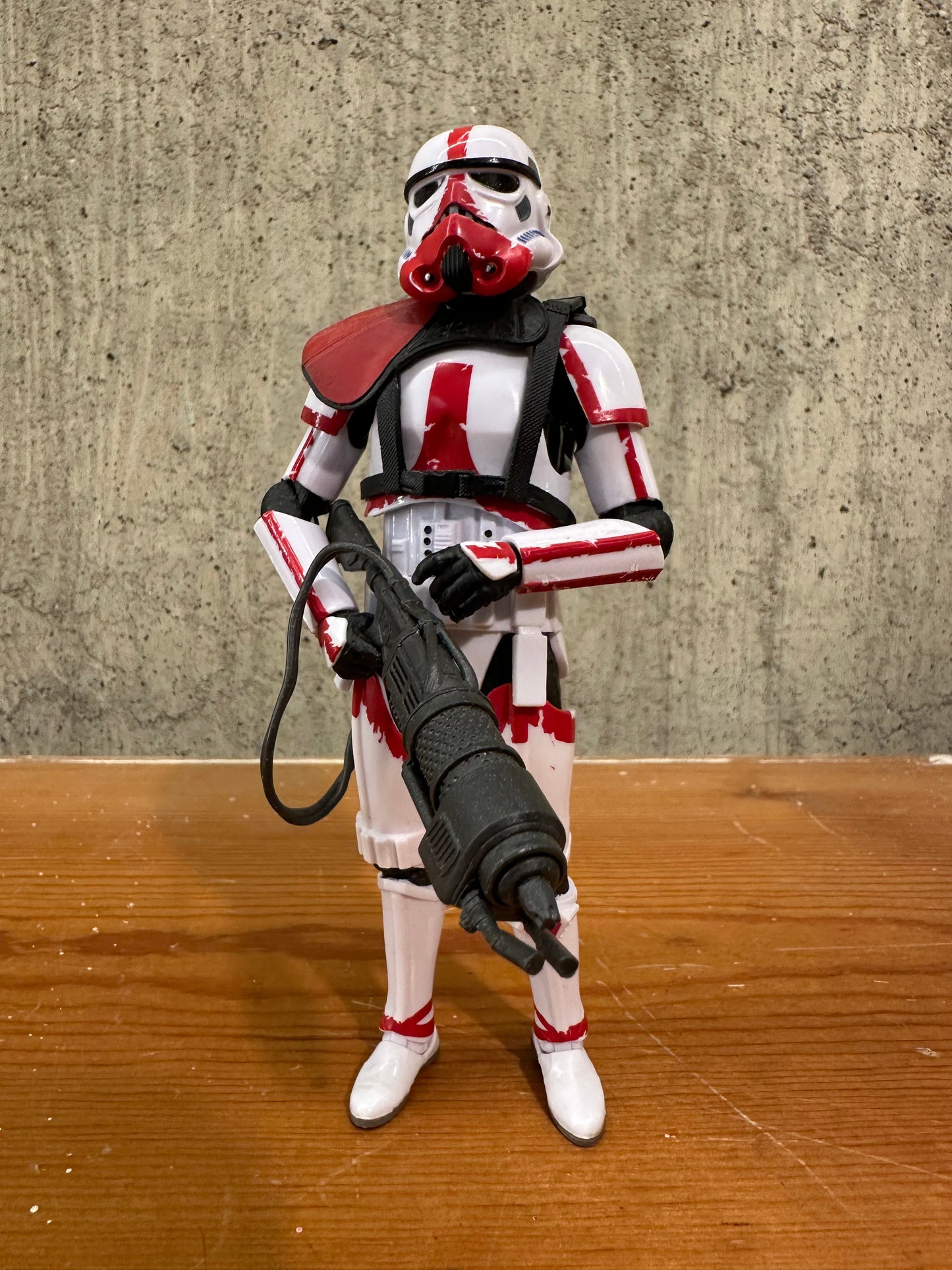 Incinerator Trooper Star Wars Black Series 6” Action Figure Toy