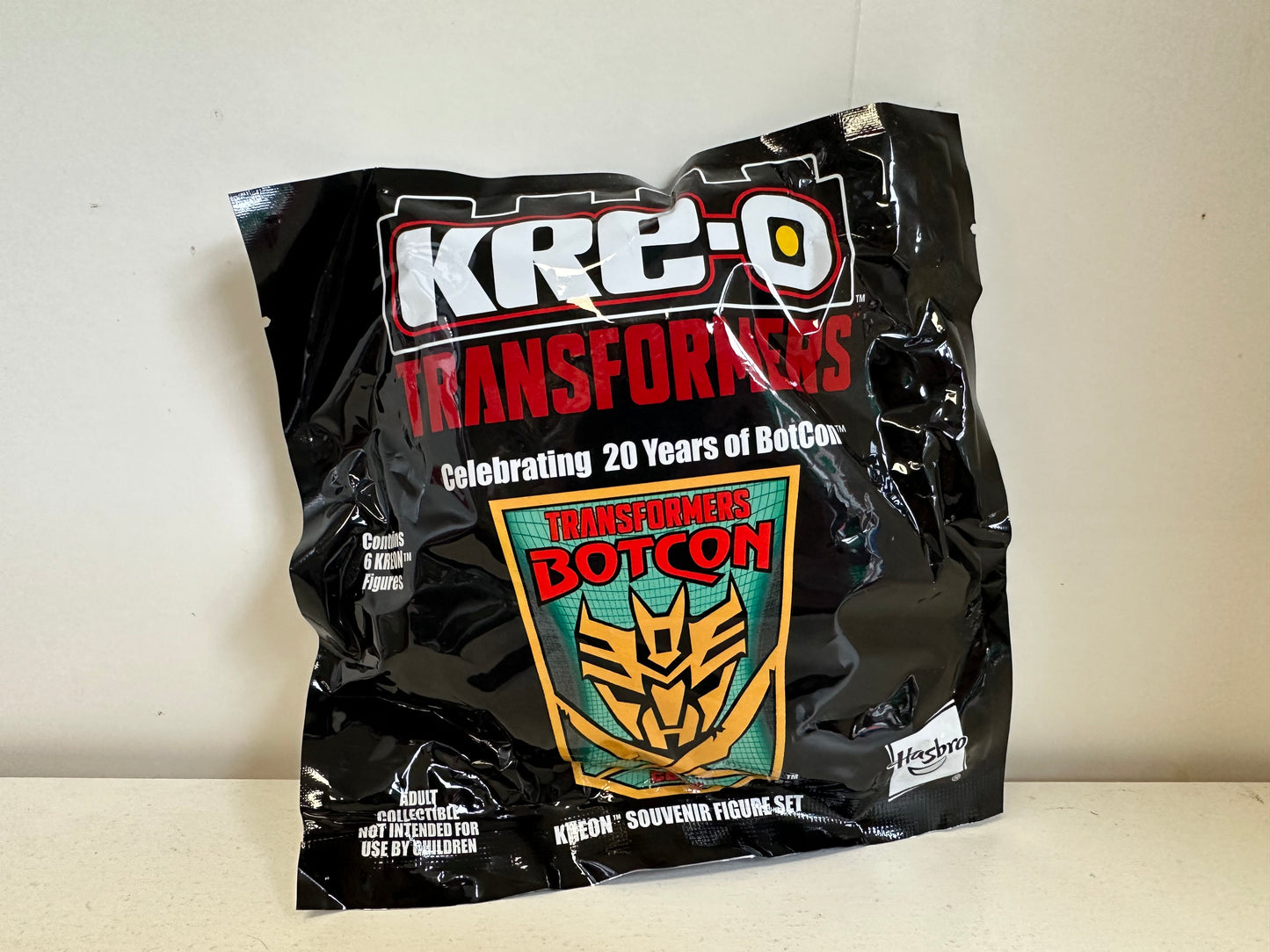 2014 Transformers Botcon Kre-o Souvenir Gift Set Factory Sealed