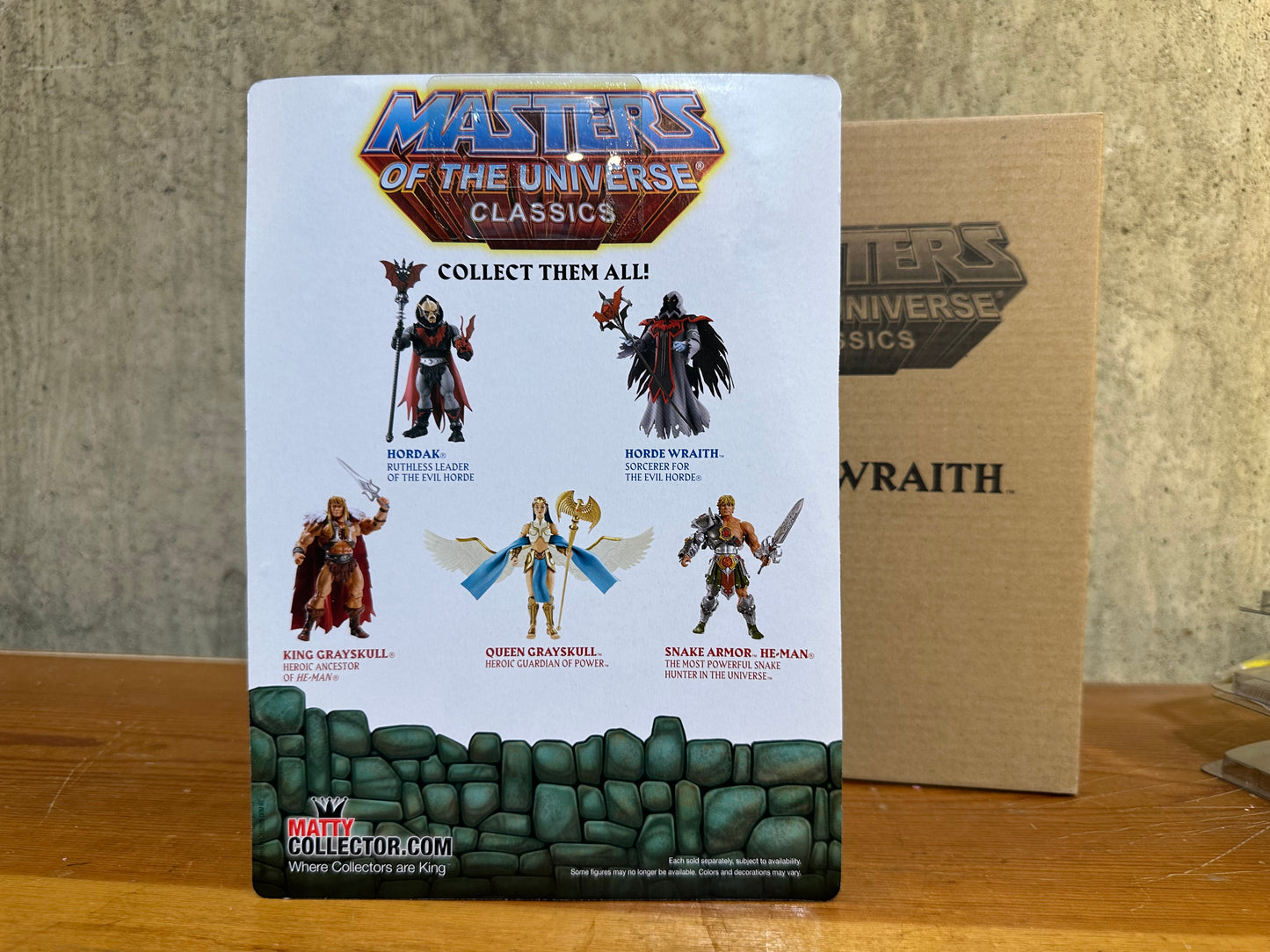 Horde Wraith MOTUC Masters of the Universe Action Figure Toy MOTU