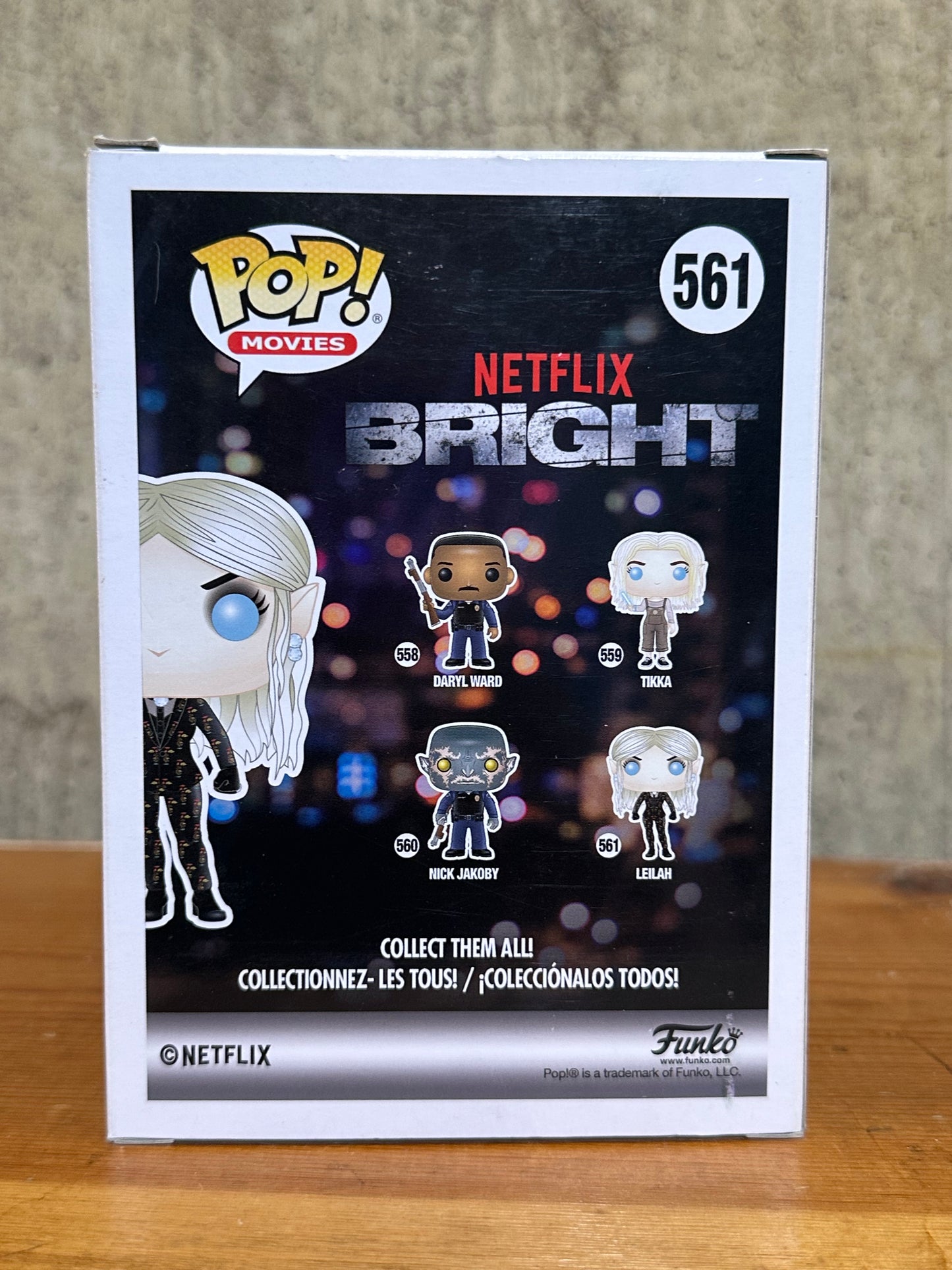 Leilah Funko Pop 561 Netflix Bright