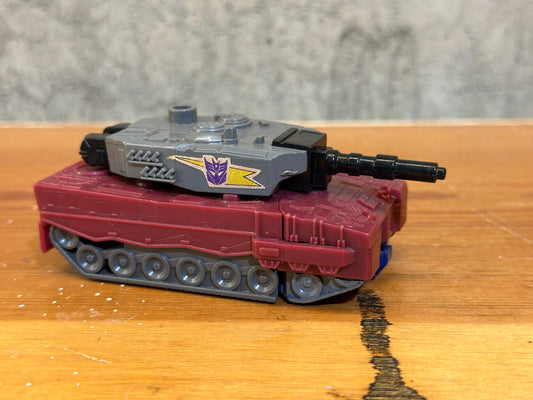 Quake G1 Transformers Decepticon Tank Action Figure Robot Toy Not Complete