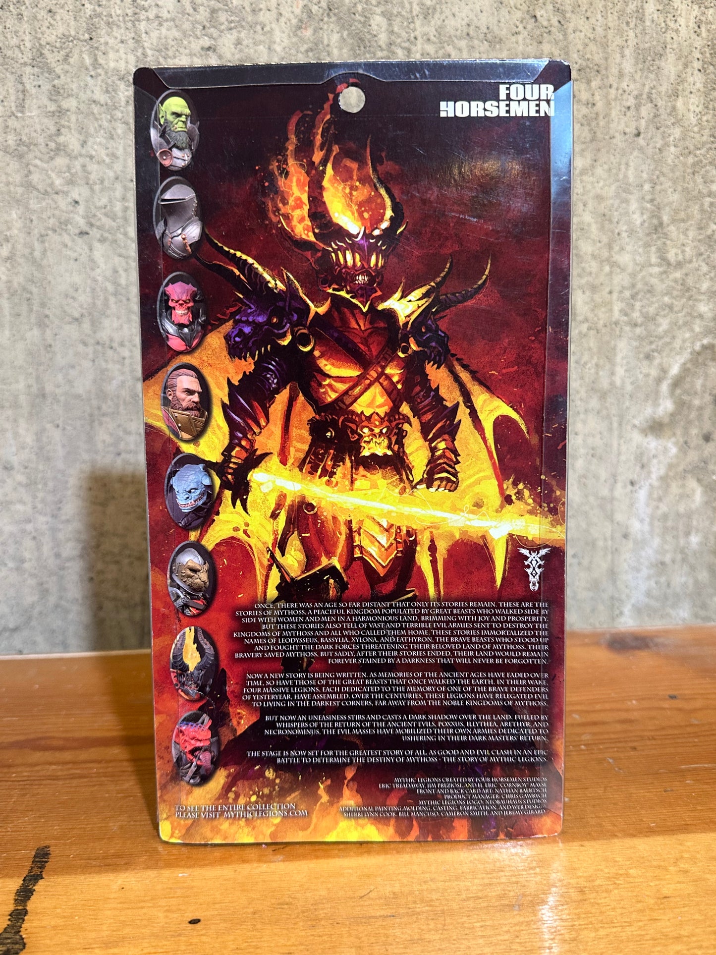 Belphegorr Four Horsemen Mythic Legions Action Figure: Arethyr Red Demon