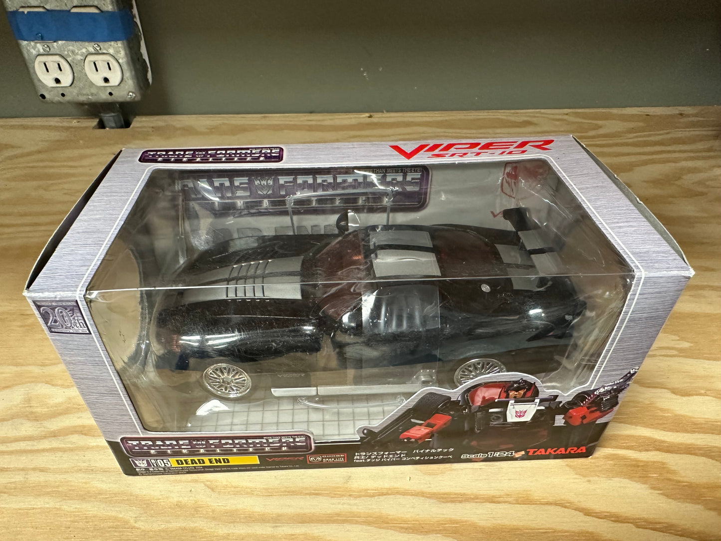Dead End Transformers Binaltech BT-05 Sealed Action Figure Toy Dodge Viper