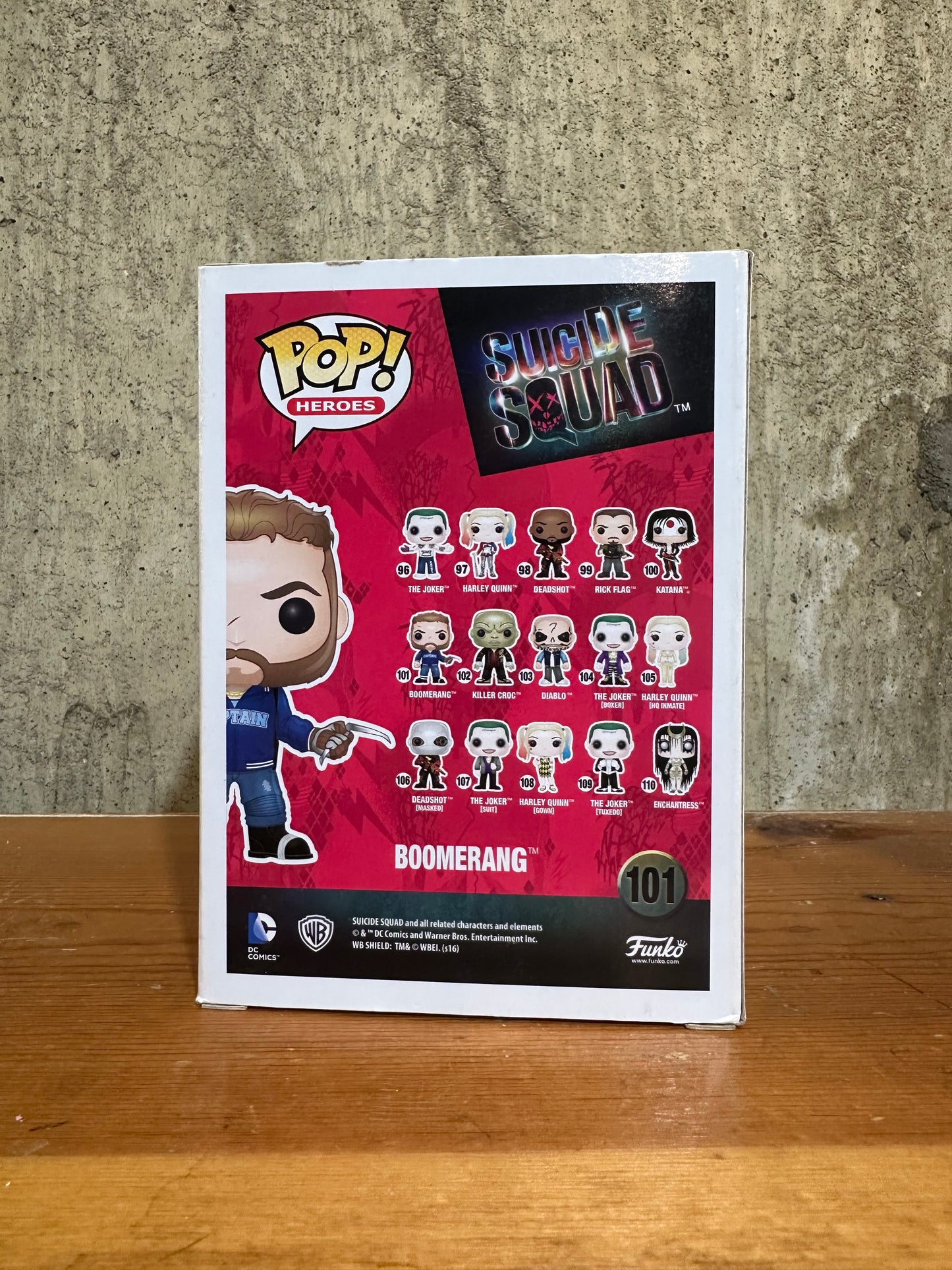 Boomerang Funko Pop Suicide Squad 101 DC Comics