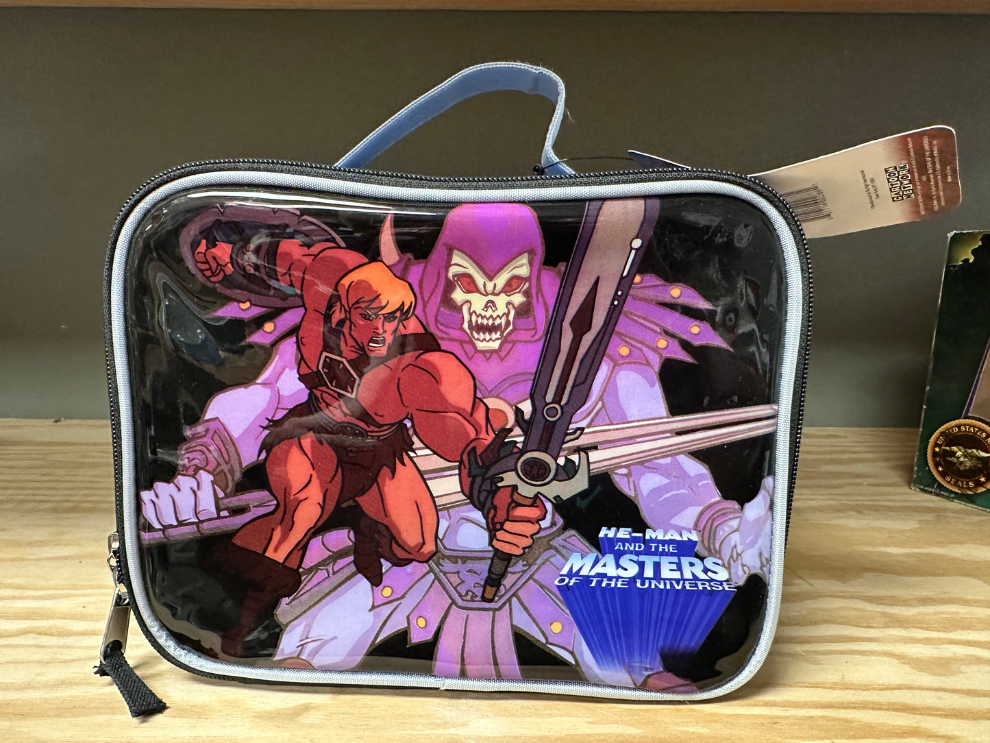 MOTU 200X Soft Lunchbox unused Skeletor and He-Man