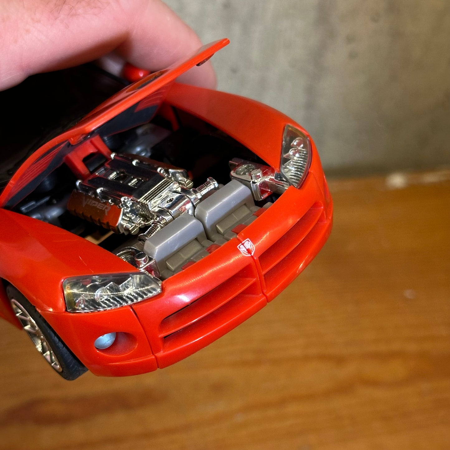 Sideswipe Dodge Viper Alternators Complete Transformers Figure