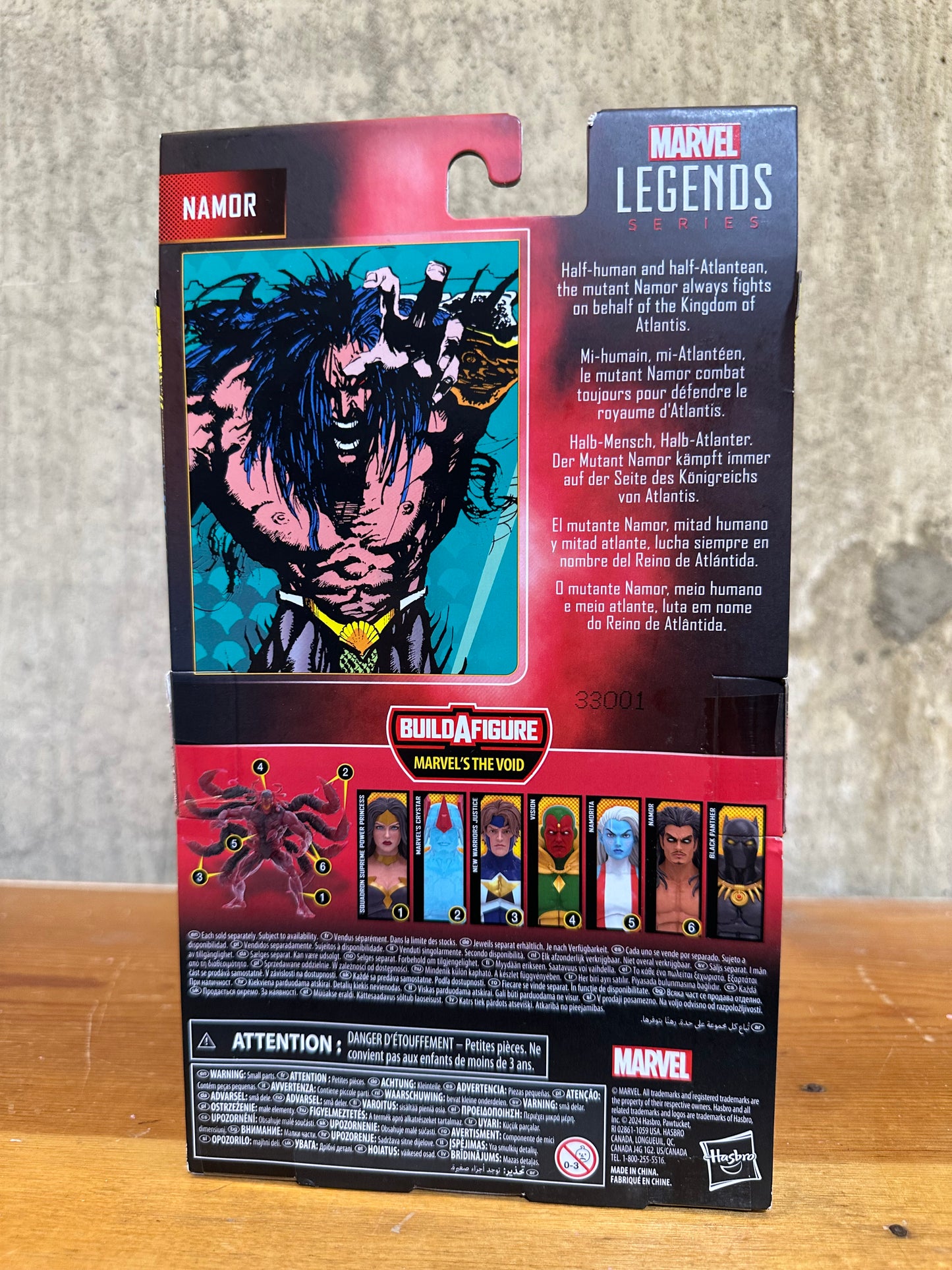 Namor Marvel Legends Sealed Action Figure Toy Void Wave