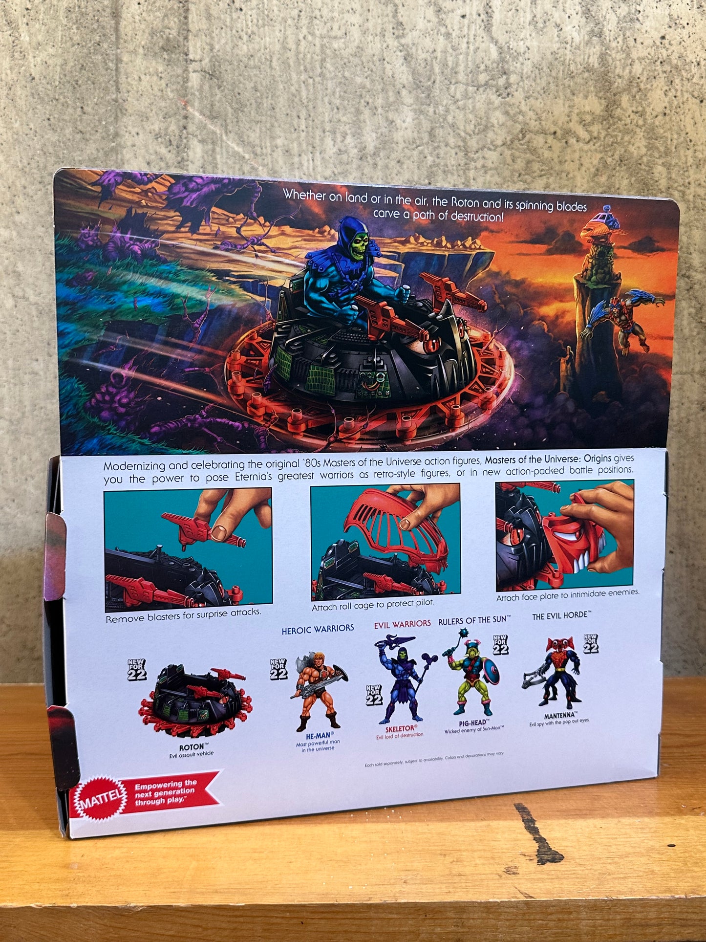 Masters of the Universe ROTON 40th Anniversary MOTU Origins Evil Vehicle Mattel