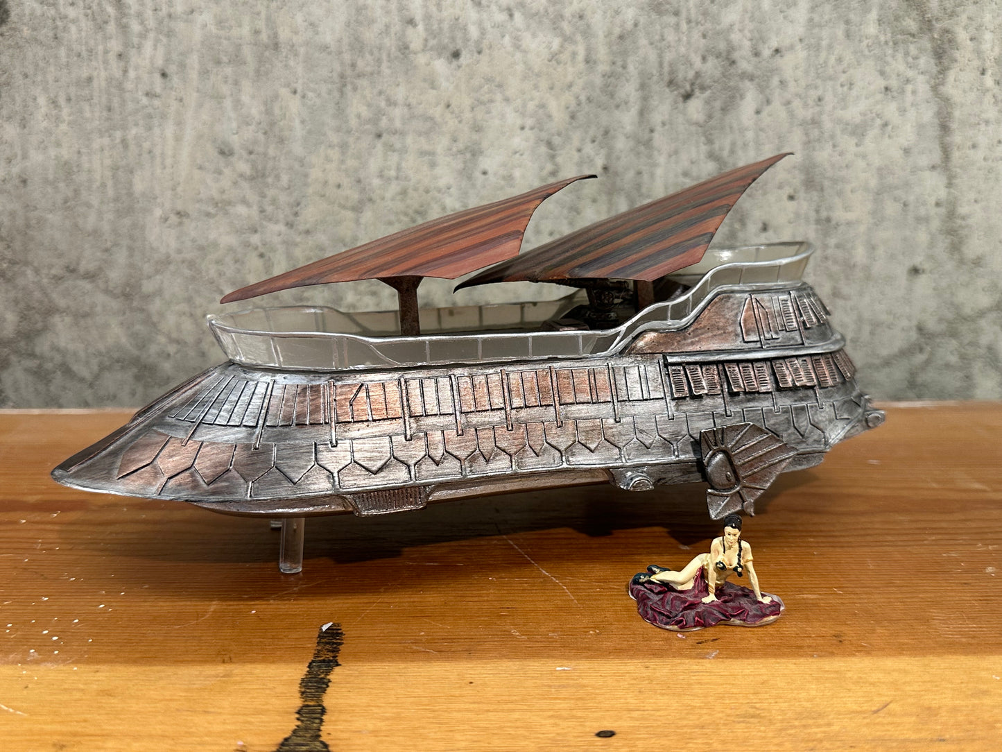Jabba’s Sail Barge Star Wars Galactic Collection 2011 Hawthorne Village Display Piece