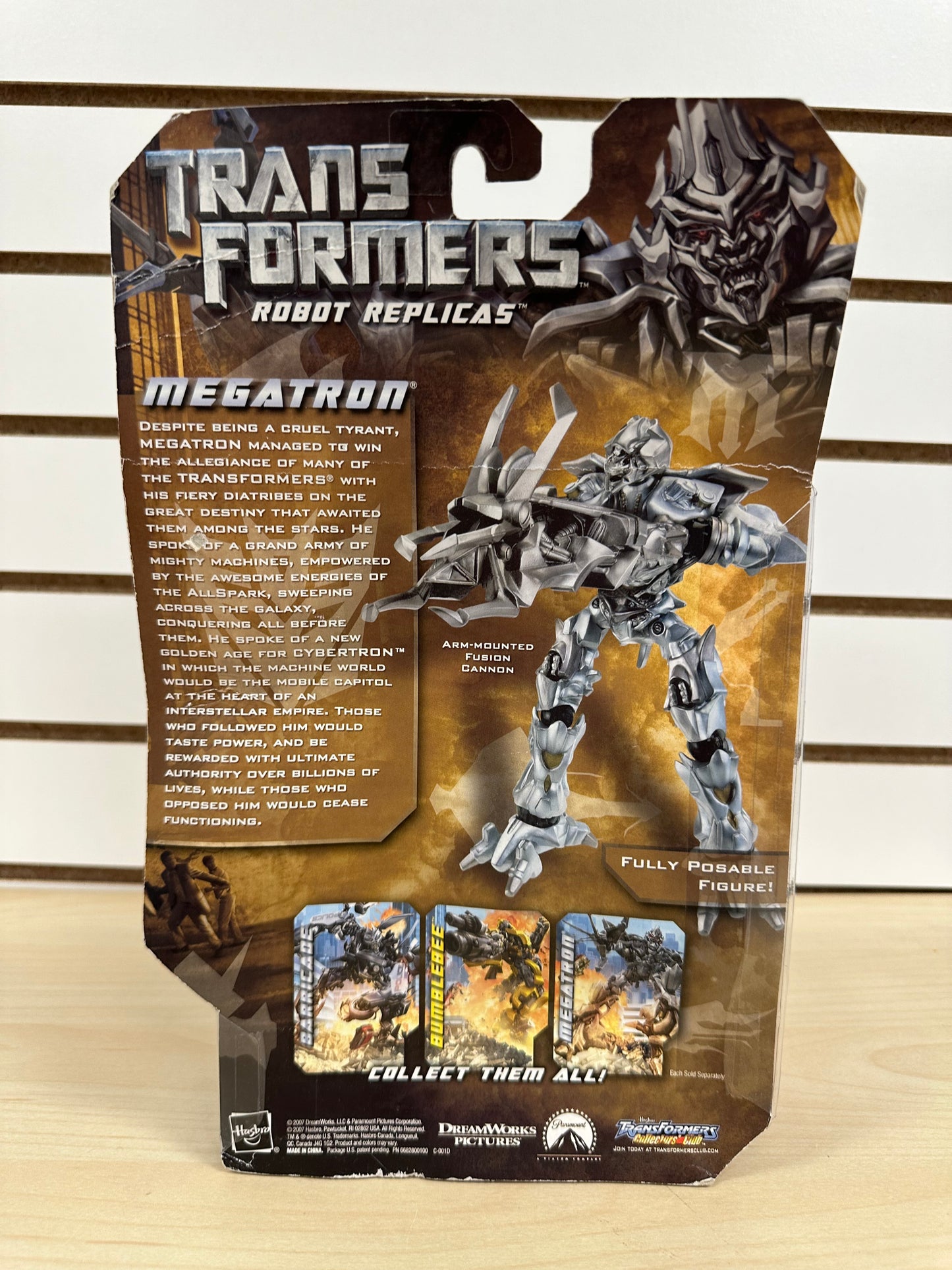 Megatron Transformers Movie Robot Replicas