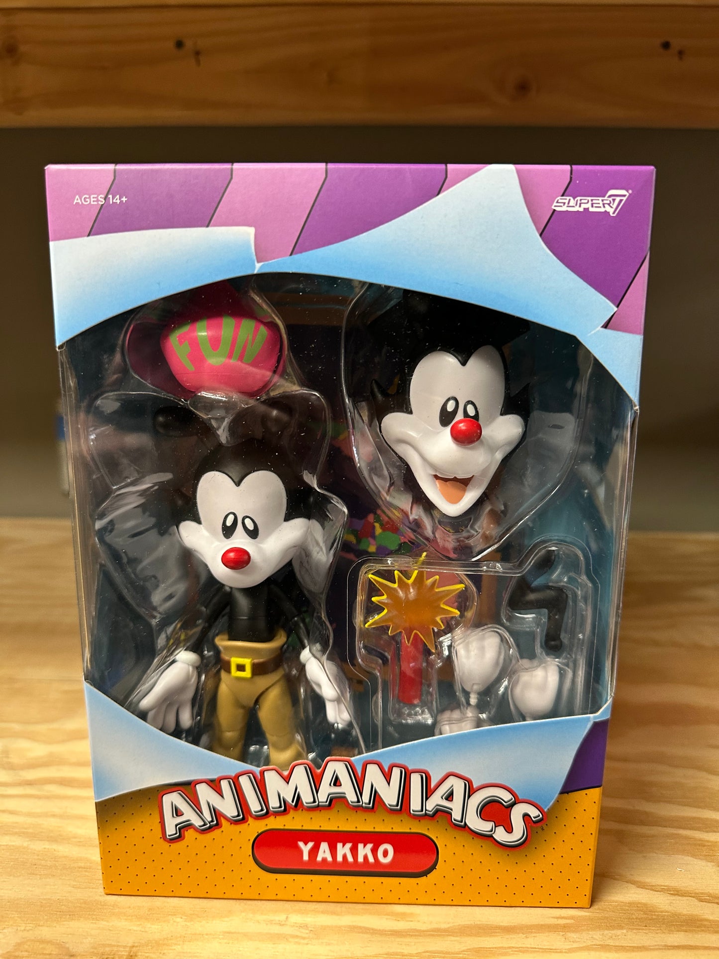 Animaniacs Yakko Sealed Super 7 Action Figure Toy