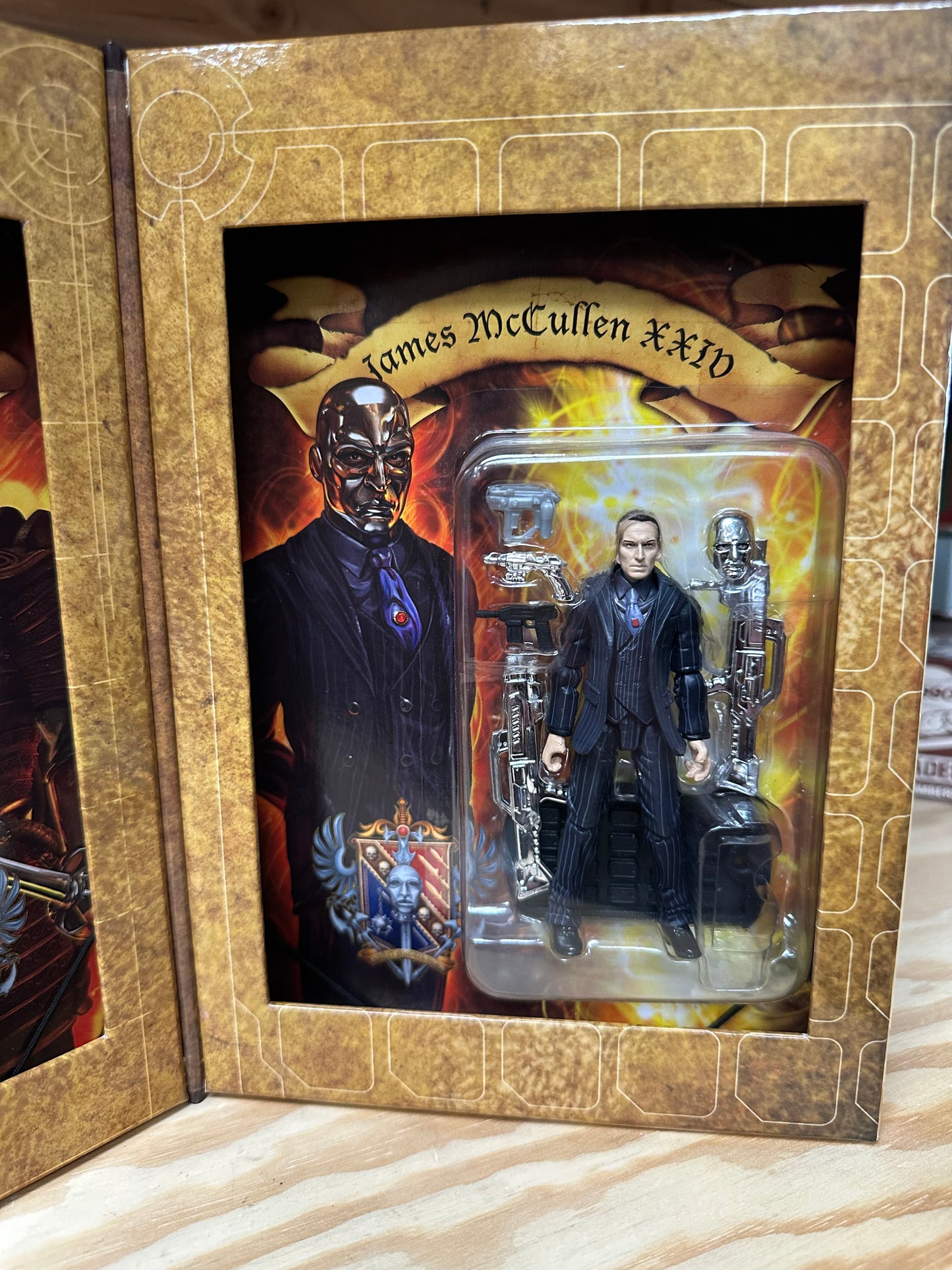 Destro GI Joe Mcullen Fsmily History SDCC 2009 2 Pack Action Figure Set 3.75” figures