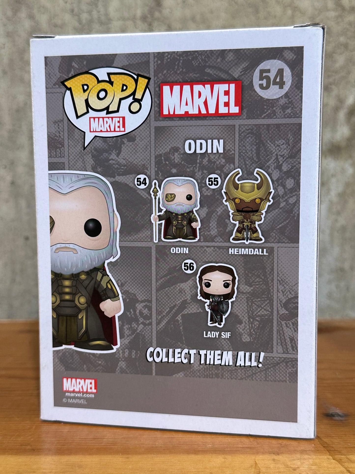 Odin Marvel Funko Pop 54 Thor Avengers
