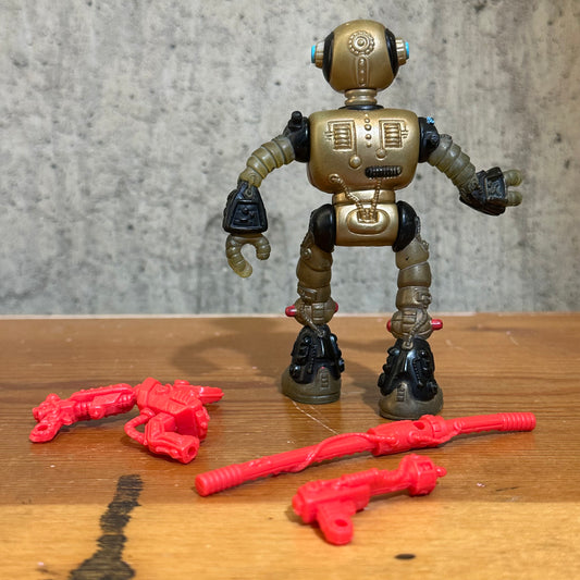 1990 TMNT Fugitoid Ninja Turtles Complete Action Figure Toy