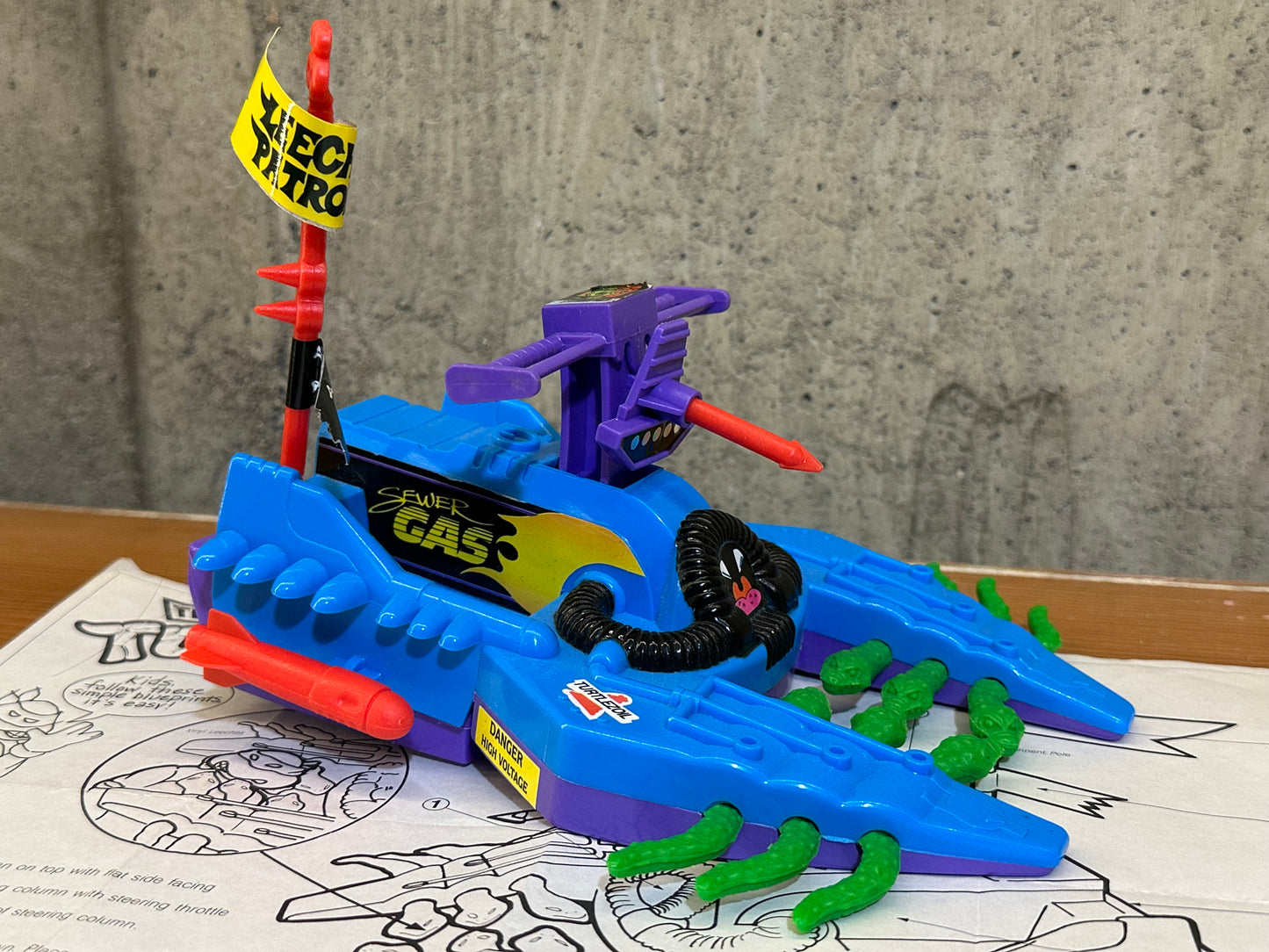 Footski TMNT Complete Ninja Turtles Villain Vehicle