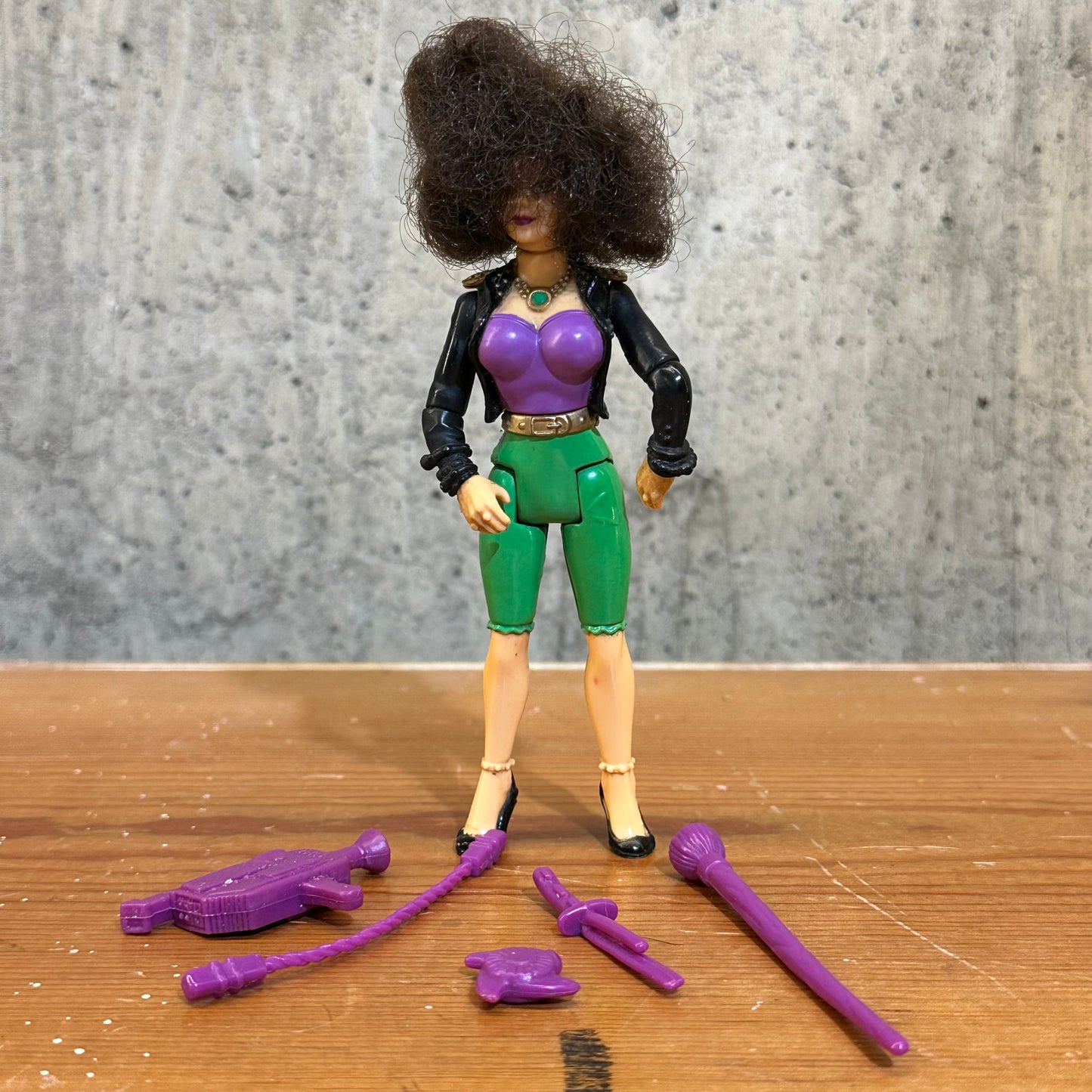 April O’Neil the Ravishing Reporter Complete TMNT Vintage Ninja Turtles Action Figure Toy