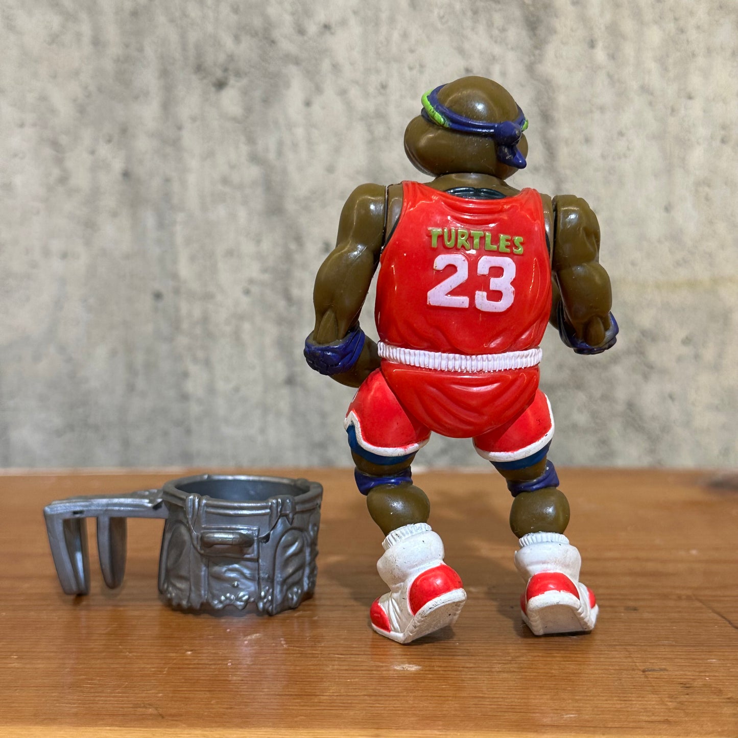 Slam Dunkin’ Don incomplete TMNT Sewer Sports Ninja Turtles Action Figure Toy