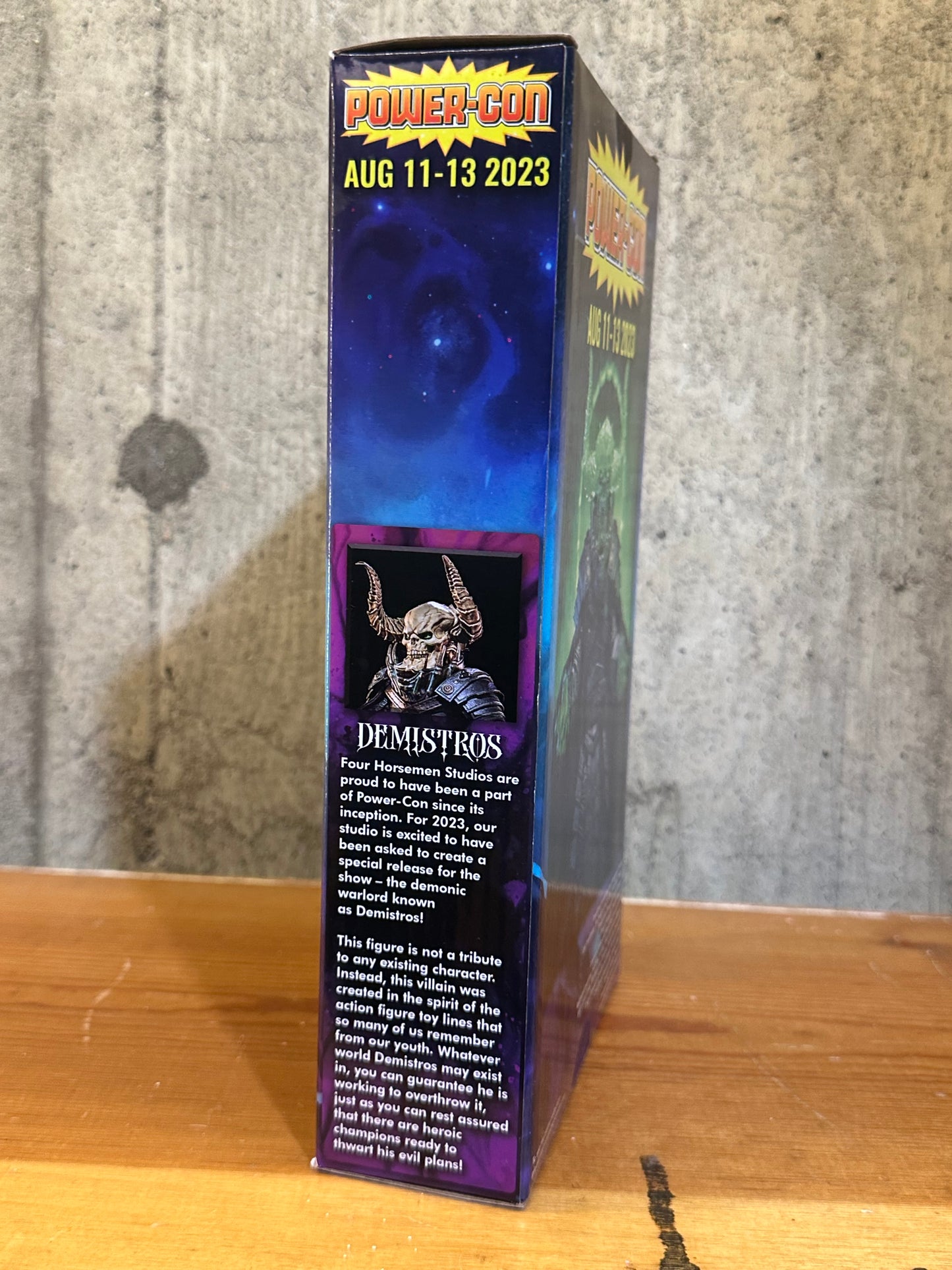 Demistros Mythic Legions Four Horseman Power Con 2023 Exclusive Brand new