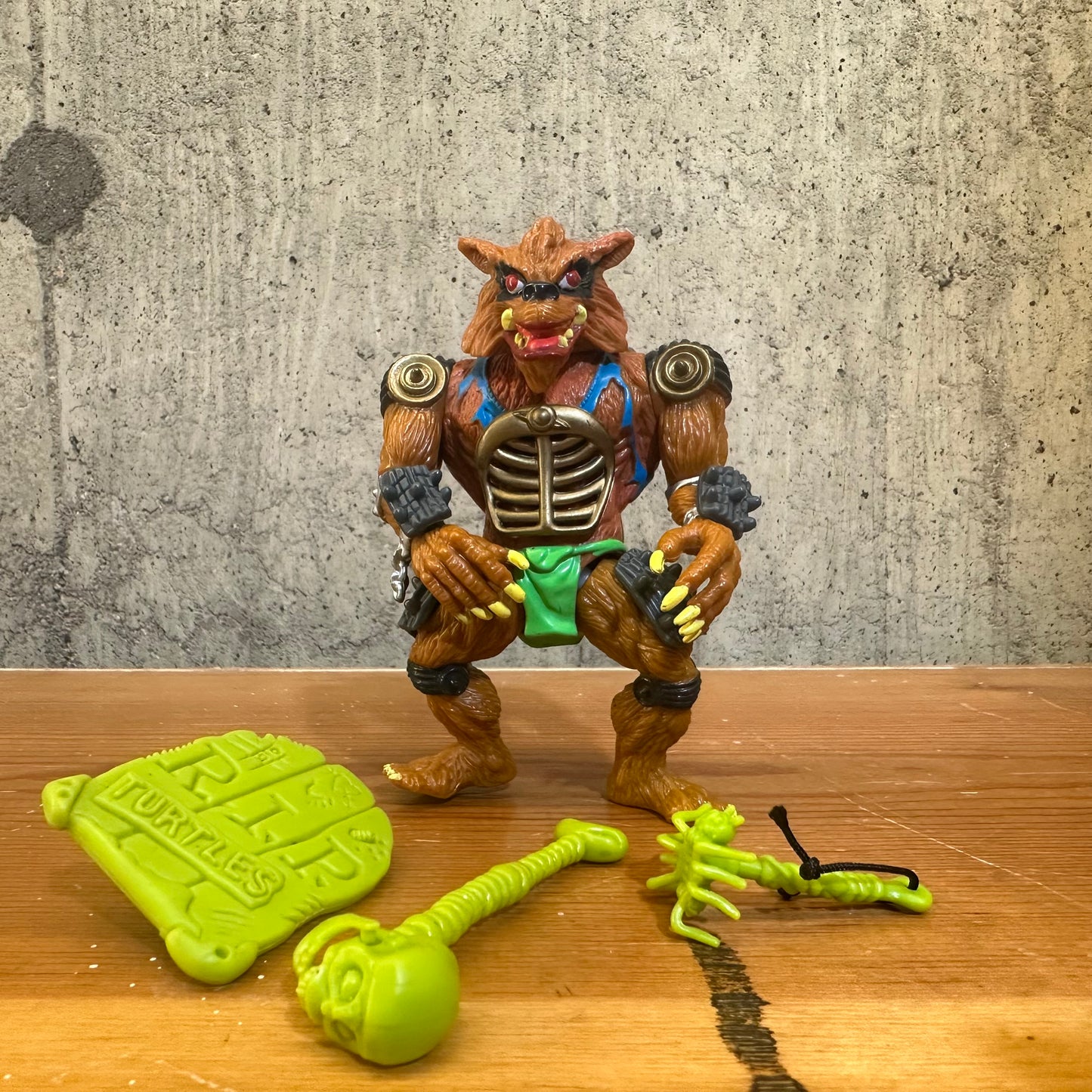 Rahzar TMNT Complete Vintage Ninja Turtles Action Figure Toy