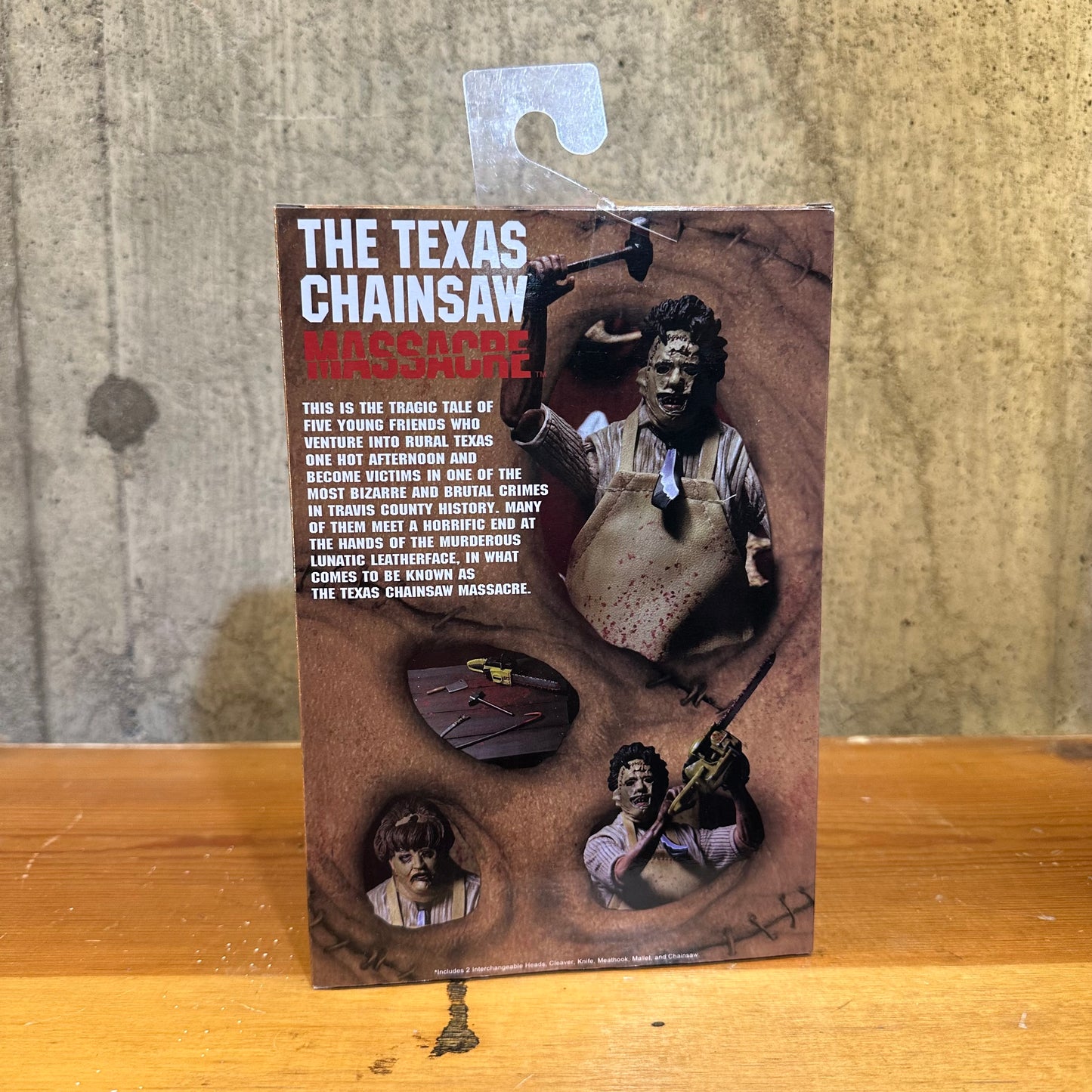 Leatherface Neca Texas Chainsaw Massacre Action Figure Sealed Toy