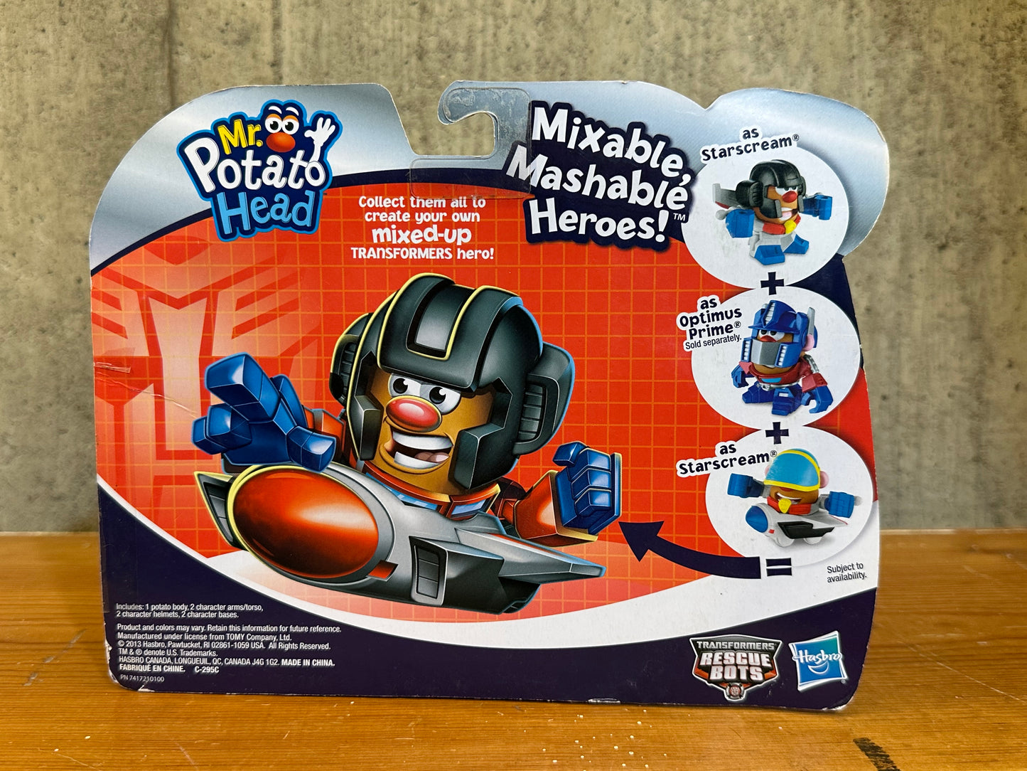 Transformers Rescue Bots Mr. potato Head Sealed Action Figure