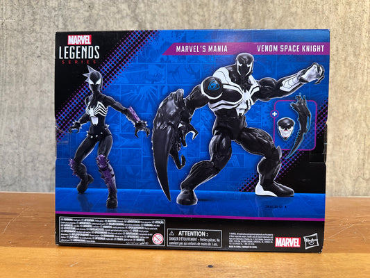 Mania Space Venom Marvel Knight Sealed 2-Pack 6” Action Figure Toy