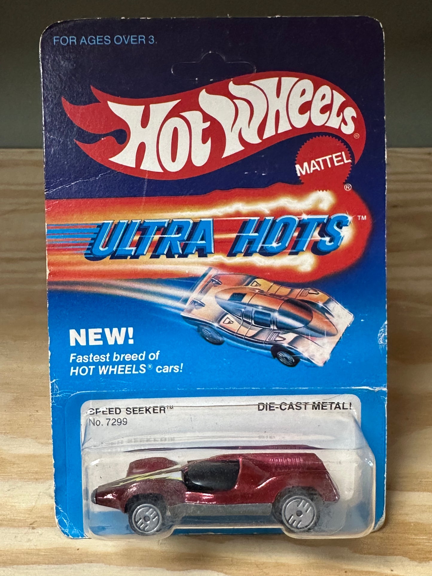 1983 Hot Wheels Speed Seeker No 7299 Vintage Ultra Hots Car