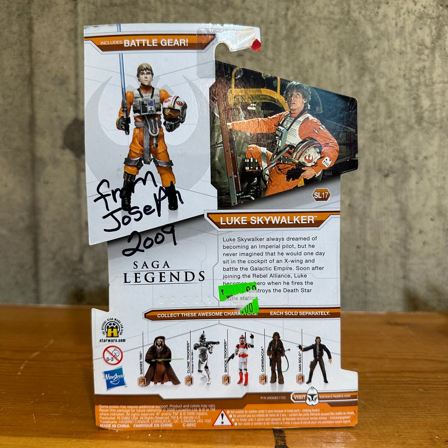 Star Wars Saga Legends Luke Skywalker