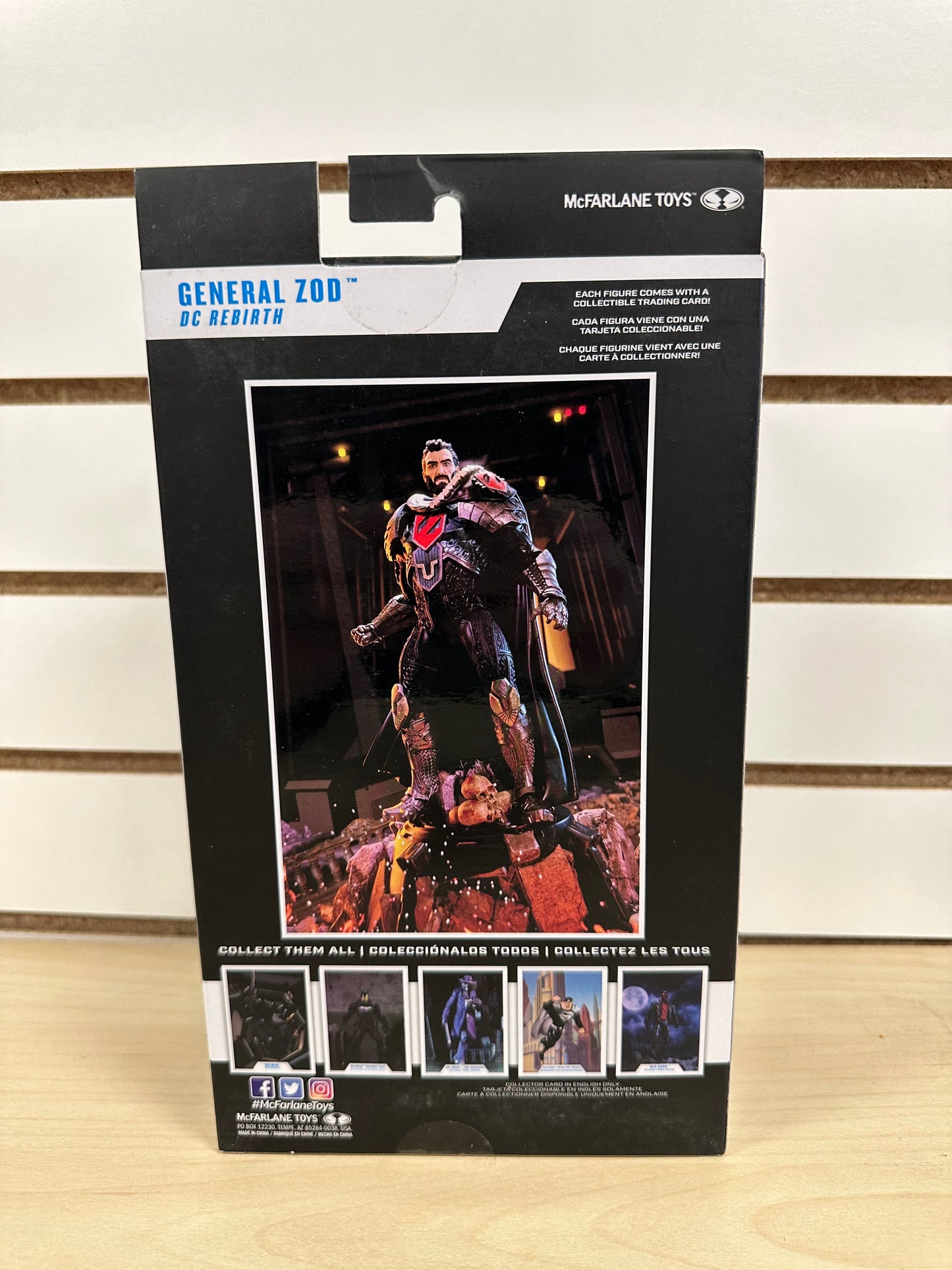 General Zod DC Comics Rebirth Sealed Action Figure Toy