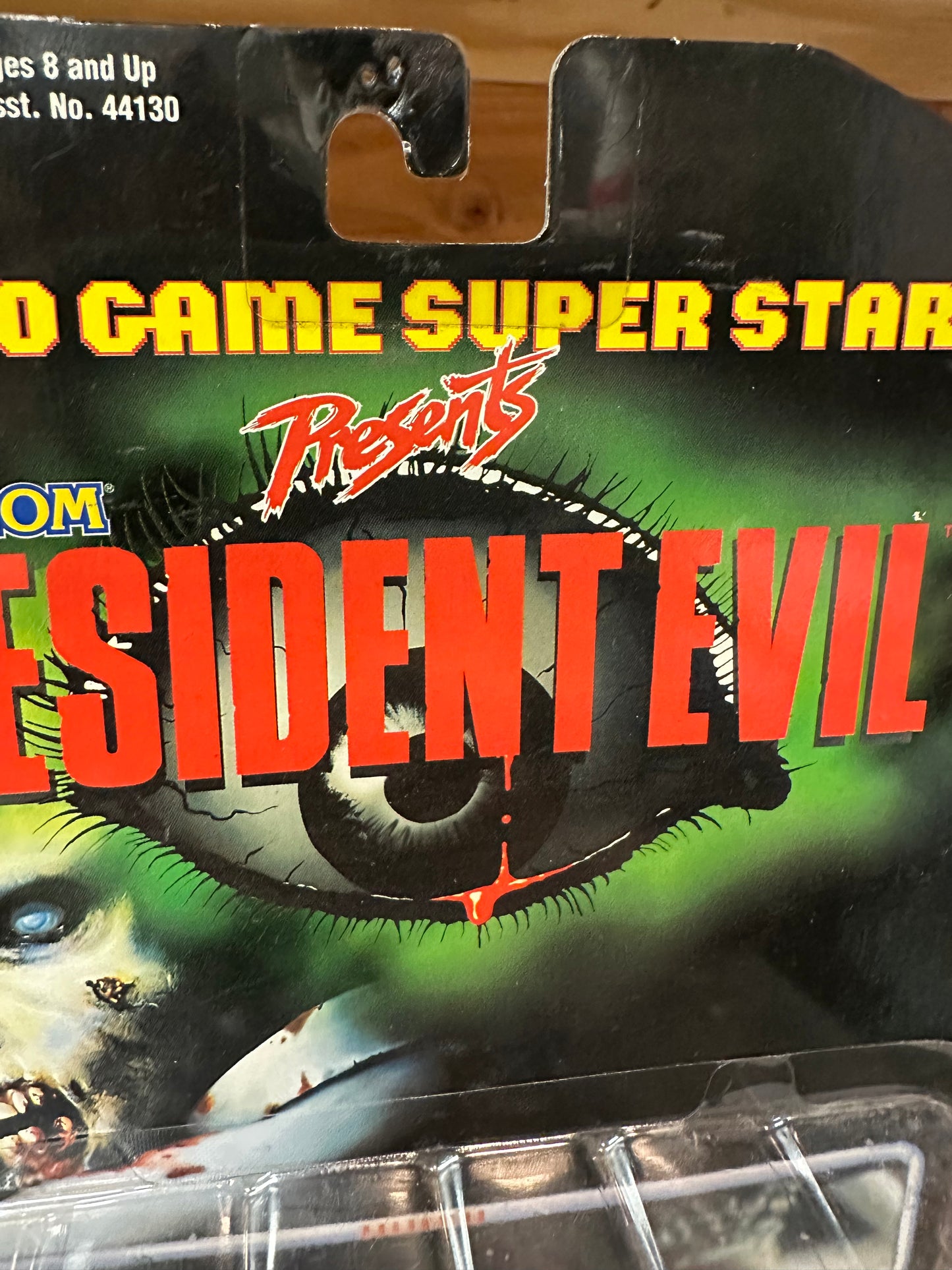 Jill Valentine and Web Spinner Resident Evil Capcom Sealed Action Figure Toy Biz