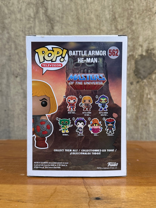 Battle Armor He-Man Funko Pop 562 MOTU