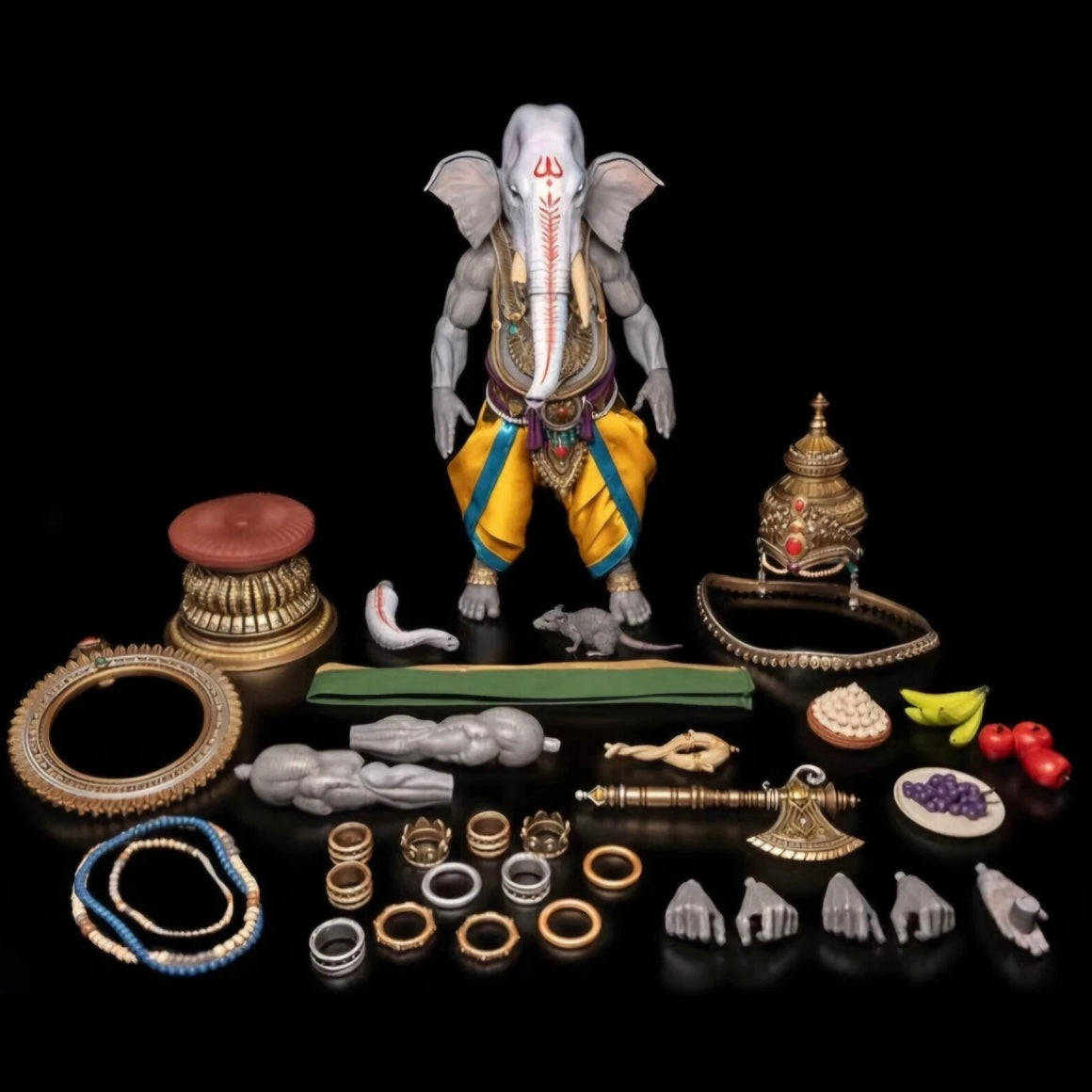 4H Four Horsemen Mythic Legions Figura Obscura GANESHA NEW