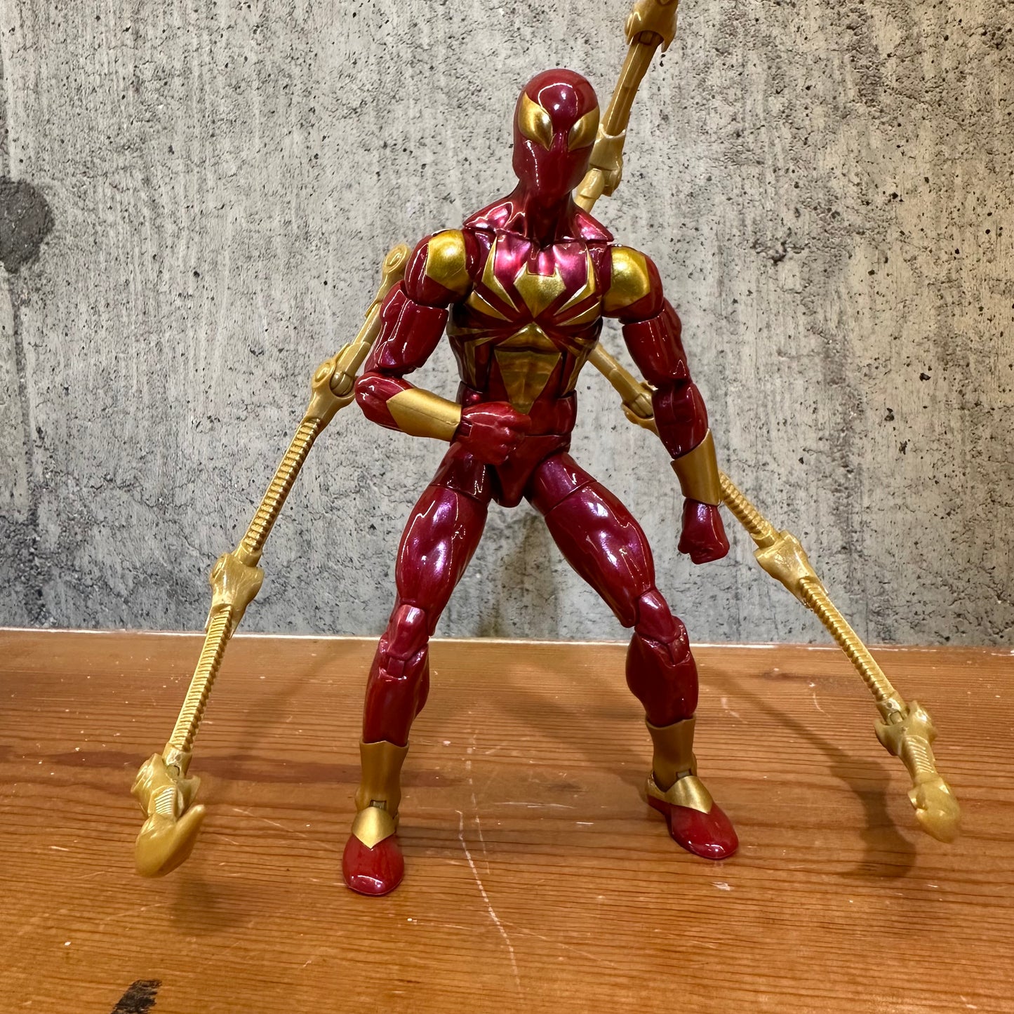 Iron Spider Marvel Legends Spider-Man 60th Anniversary Loose Complete 6” Action Figure Toy