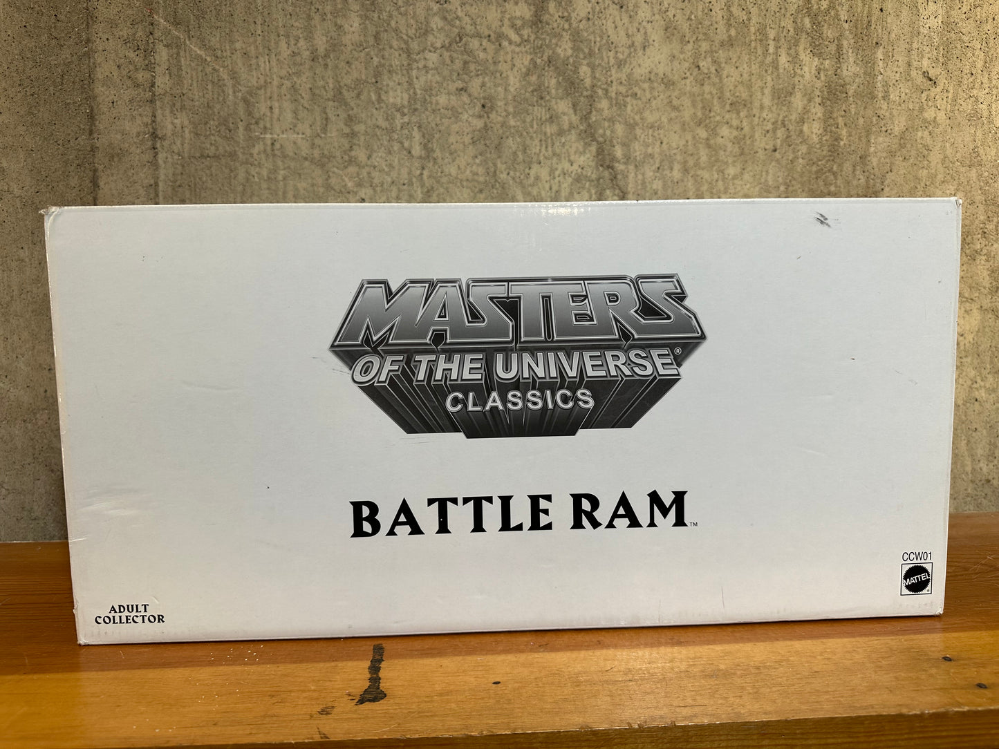 Battle Ram MOTUC Masters Of The Universe Classics 6" New MIP Man At Arms MOTU