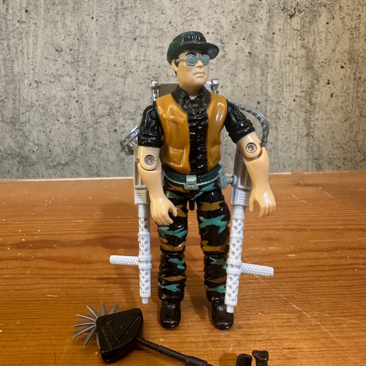 Pathfinder GI Joe Complete Vintage 3.75” Action Figure Toy 1990