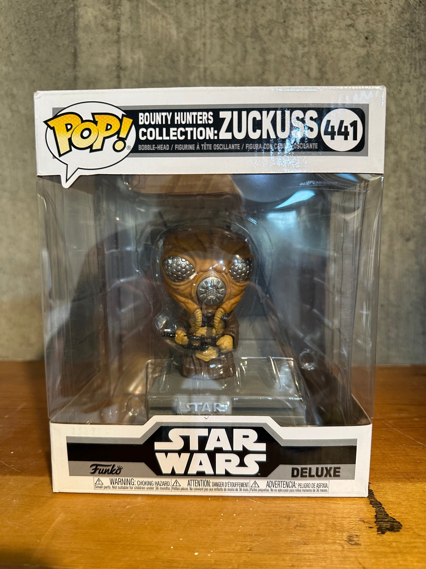 Funko Pop Zuckuss Star Wars Bounty Hunter Collection Toy