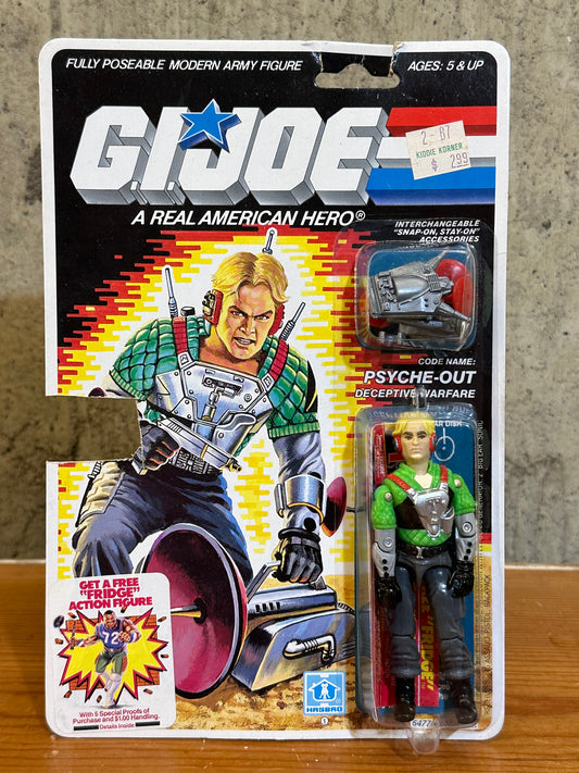 Psyche-Out GI Joe 1987 MOC 3.75” Action Figure Toy