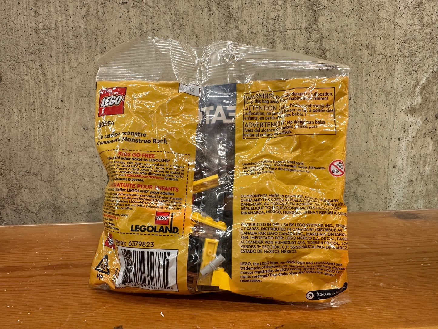 Lego Creator 30594 Rock Monster Truck Sealed Poly Bag 2022