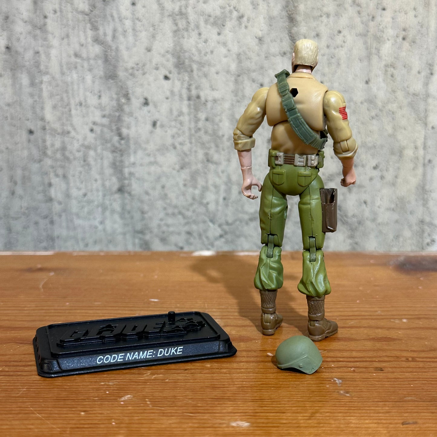 Duke incomplete 25th Anniversary GI Joe Action Figure Toy 2008