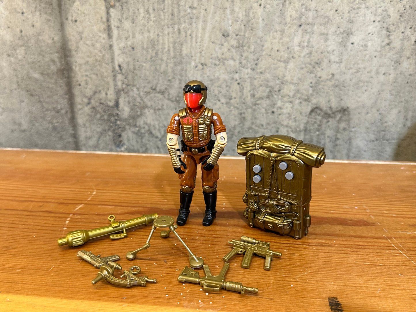 Cobra Viper Sonic Fighters Vintage GI Joe Complete 1990
