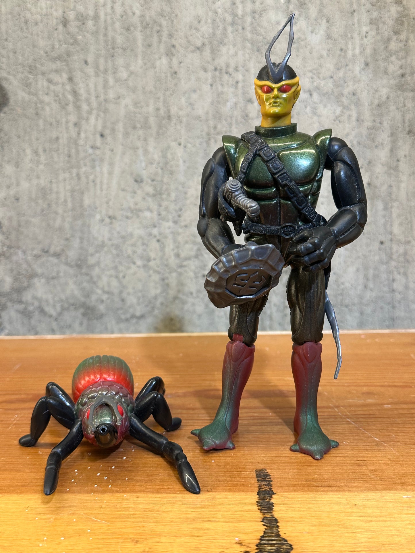 Sectaurs Skito & Toxcid complete Vintage 80’s Action Figure Toy
